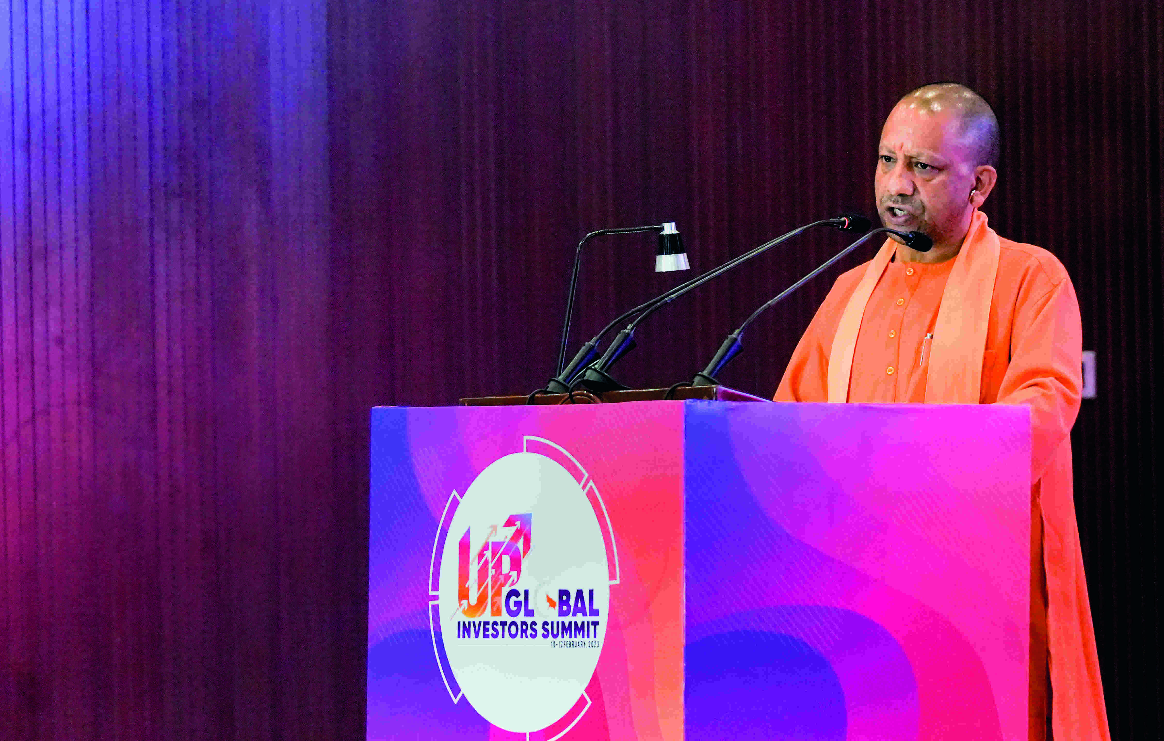 New Indias New Uttar Pradesh welcomes investors from around the world: CM Yogi New Indias New Uttar Pradesh welcomes investors from around the world: CM Yogi