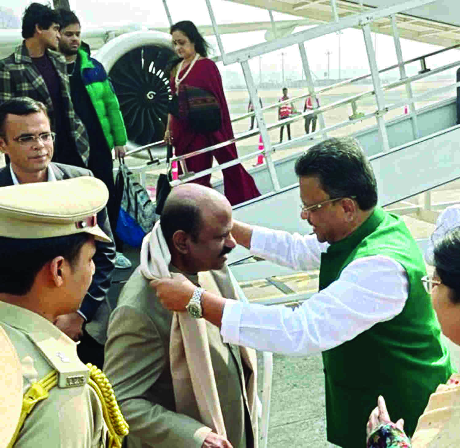 Governor-designate CV Ananda Bose arrives in Kolkata Governor-designate CV Ananda Bose arrives in Kolkata