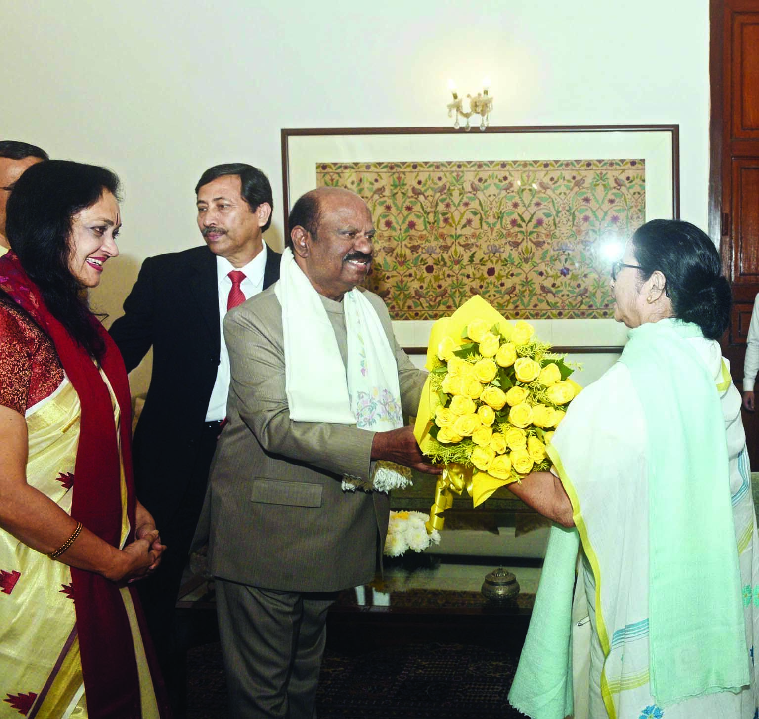 CV Ananda Bose takes oath as the 22nd Governor of Bengal