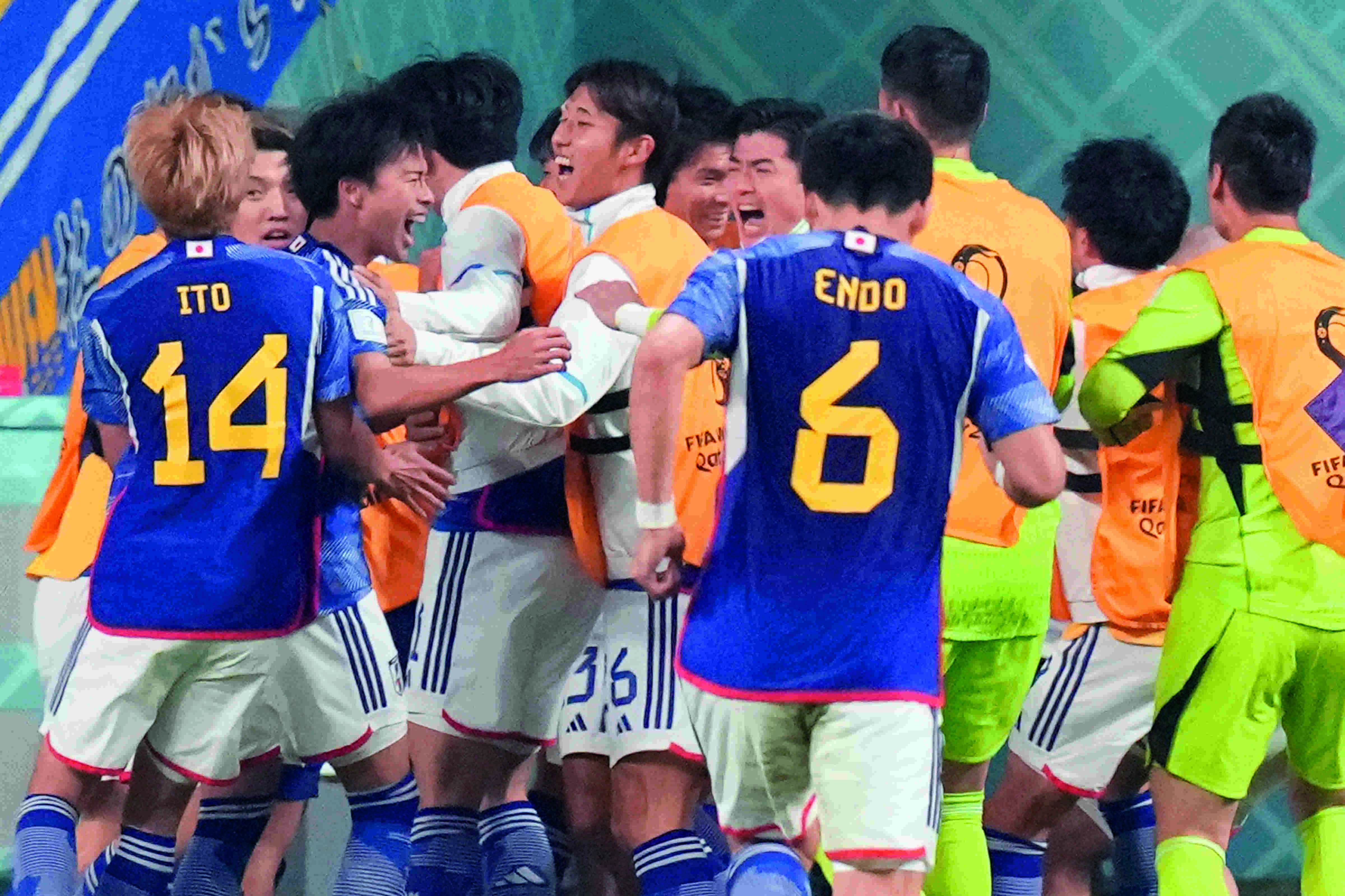WC: Japan beat Germany 2-1