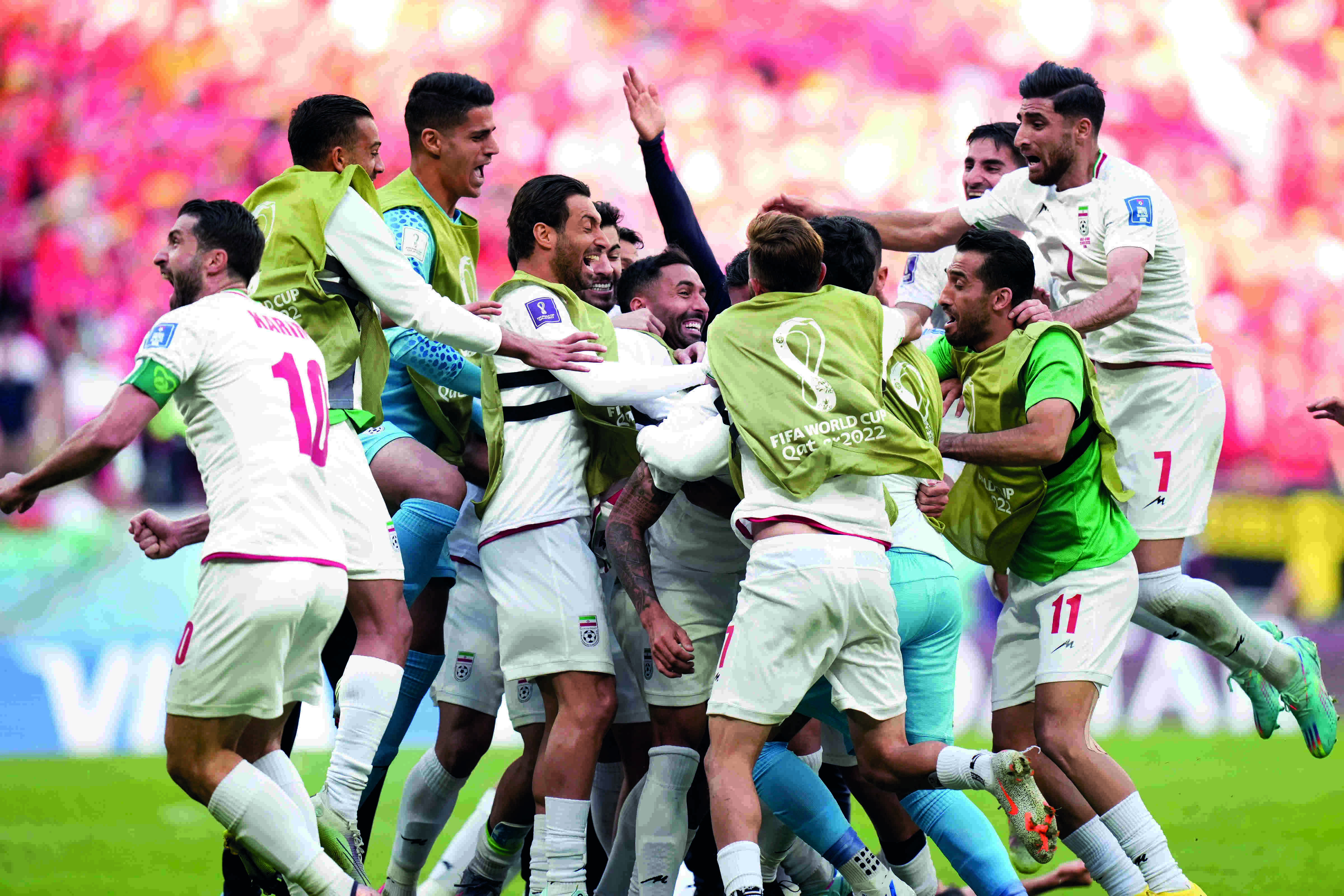 Cheshmis late goal sends Iran to 2-0 win over Wales Cheshmis late goal sends Iran to 2-0 win over Wales