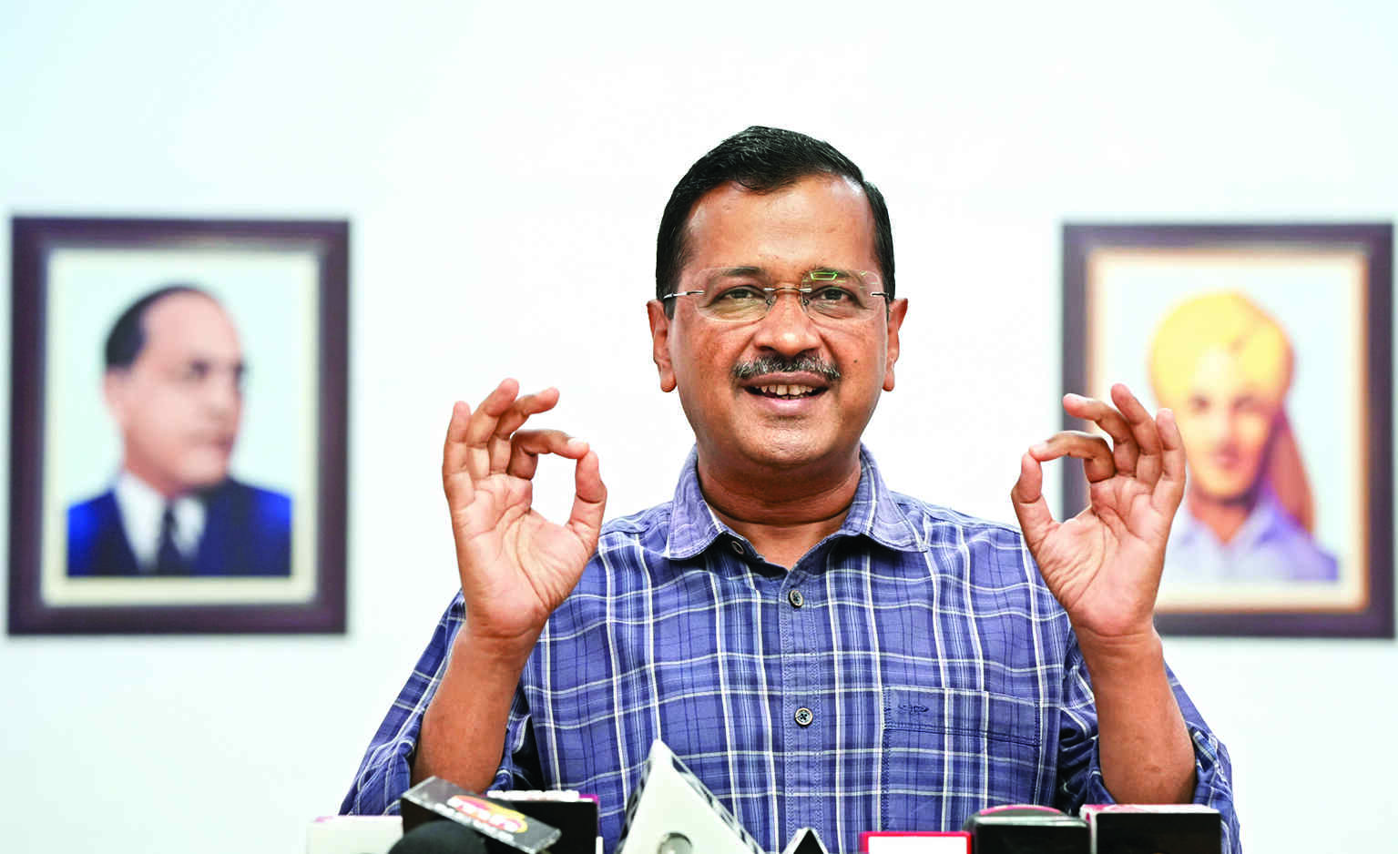 AAP new hope of people: CM Kejriwal on partys 10th anniv AAP new hope of people: CM Kejriwal on partys 10th anniv