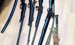 Arms used by Britishers to be put on display at proposed museum