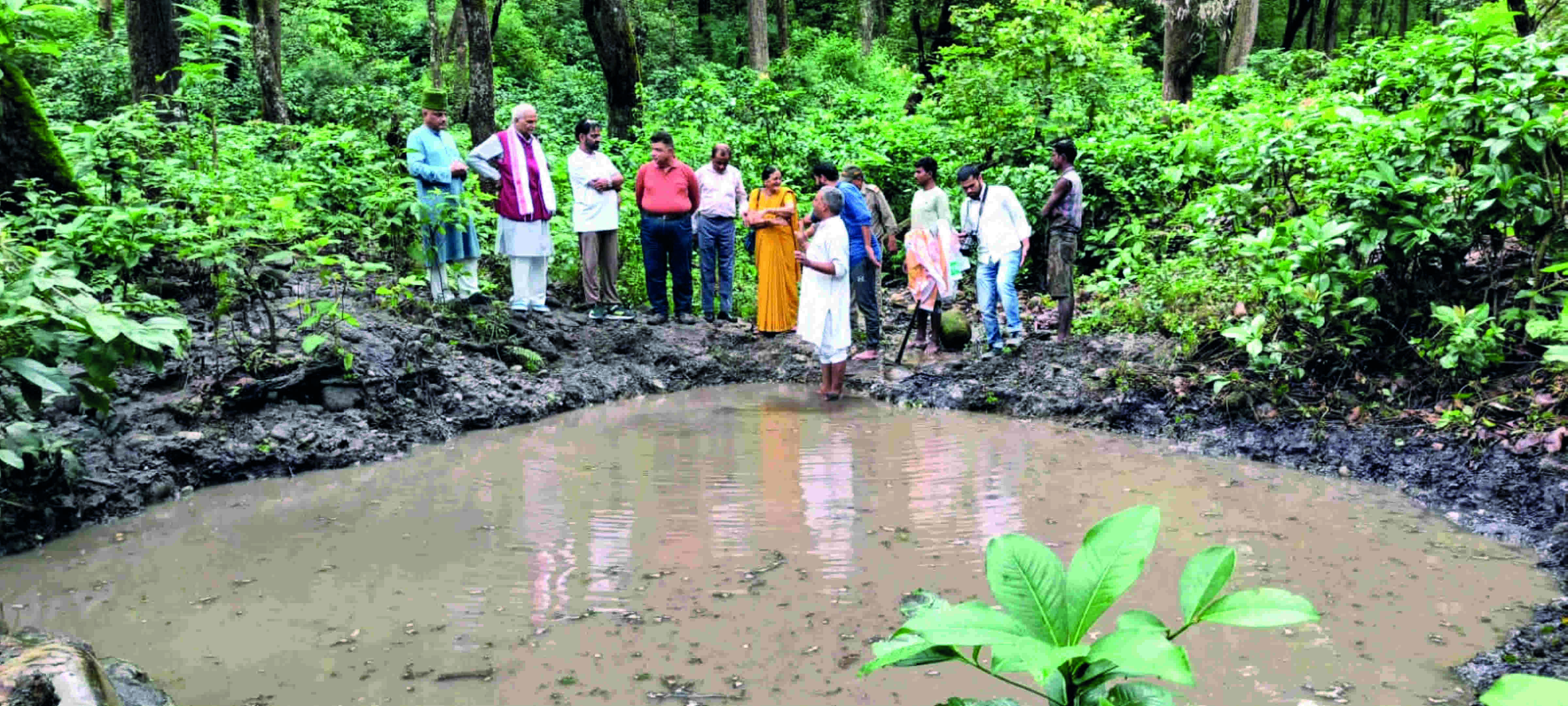 Mans resolve to recharge groundwater pays off