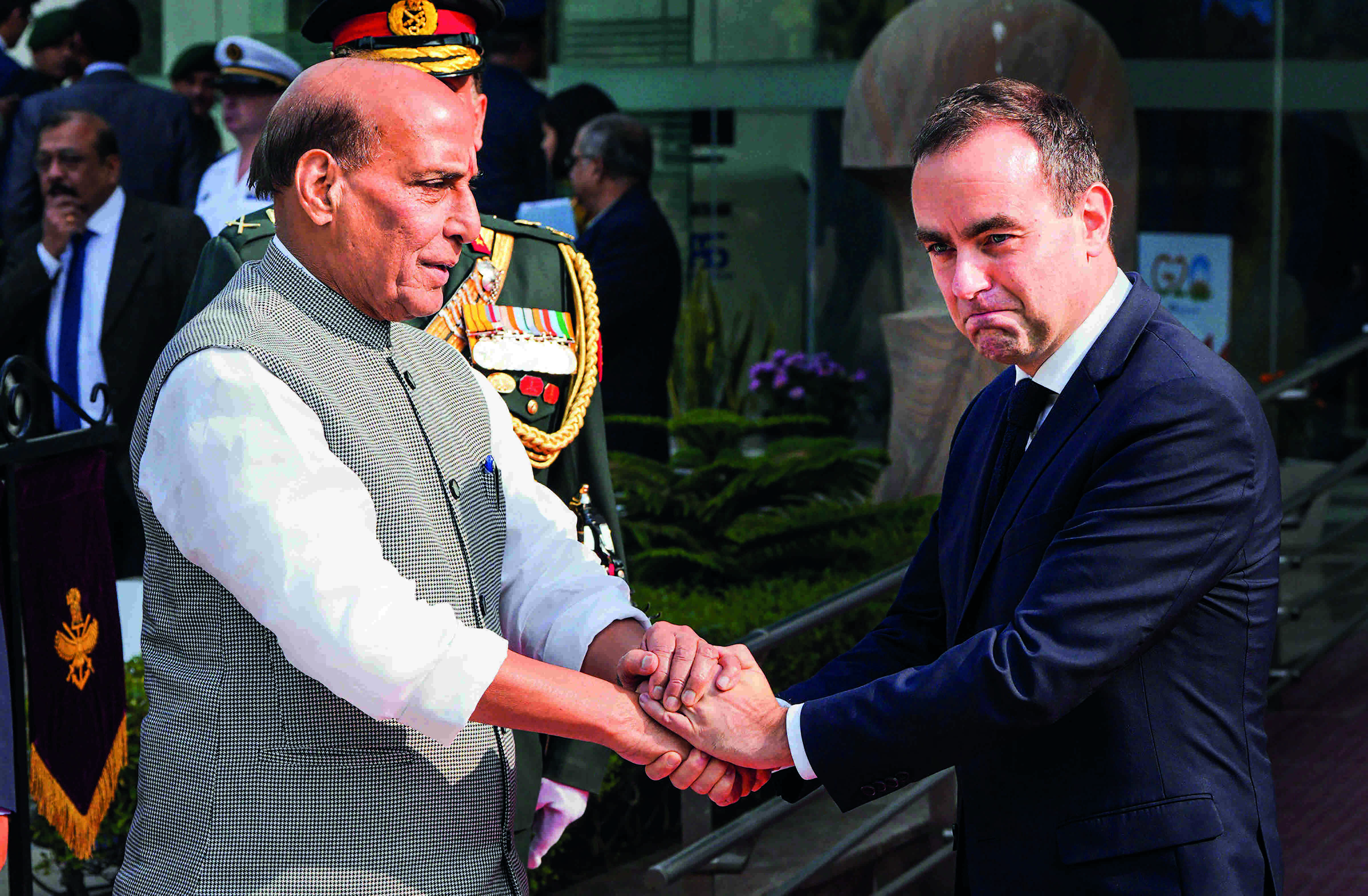 India, France hold defence dialogue India, France hold defence dialogue