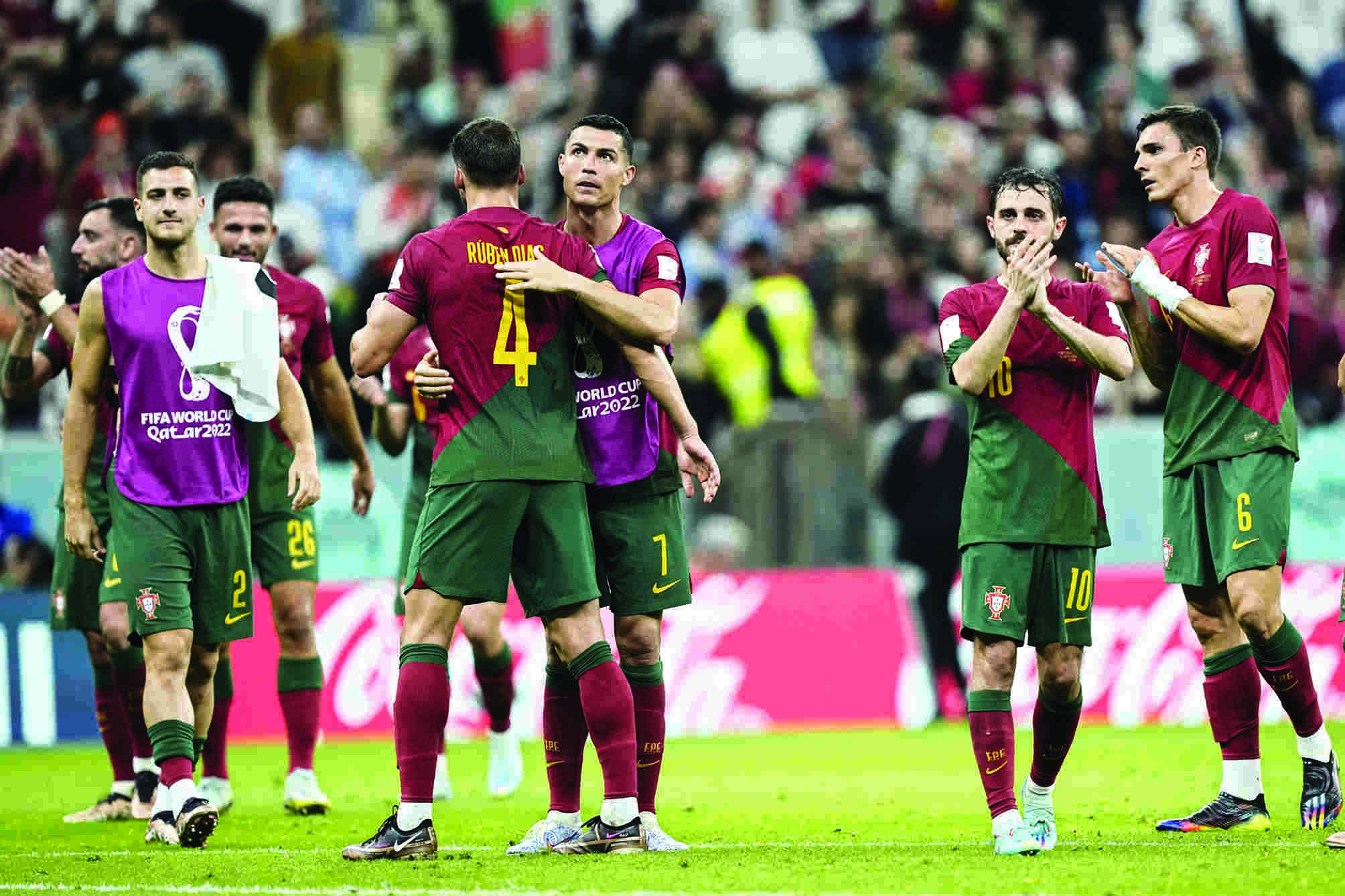 Portugal advance to last 16, beat Uruguay 2-0 at FIFA WC Portugal advance to last 16, beat Uruguay 2-0 at FIFA WC