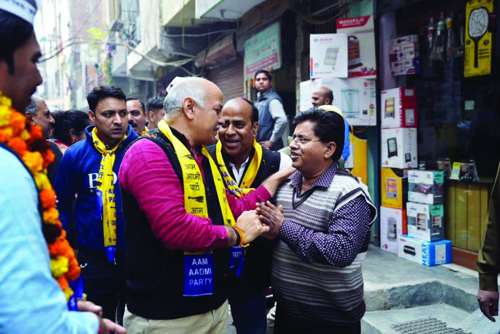 BJP extorting money from traders: Manish Sisodia BJP extorting money from traders: Manish Sisodia