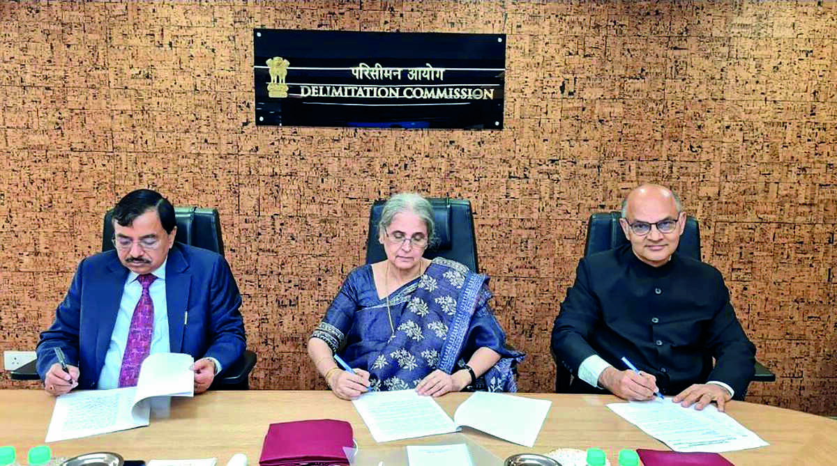 Delimitation Commission empowered to redraw constituencies in J&K: Centre