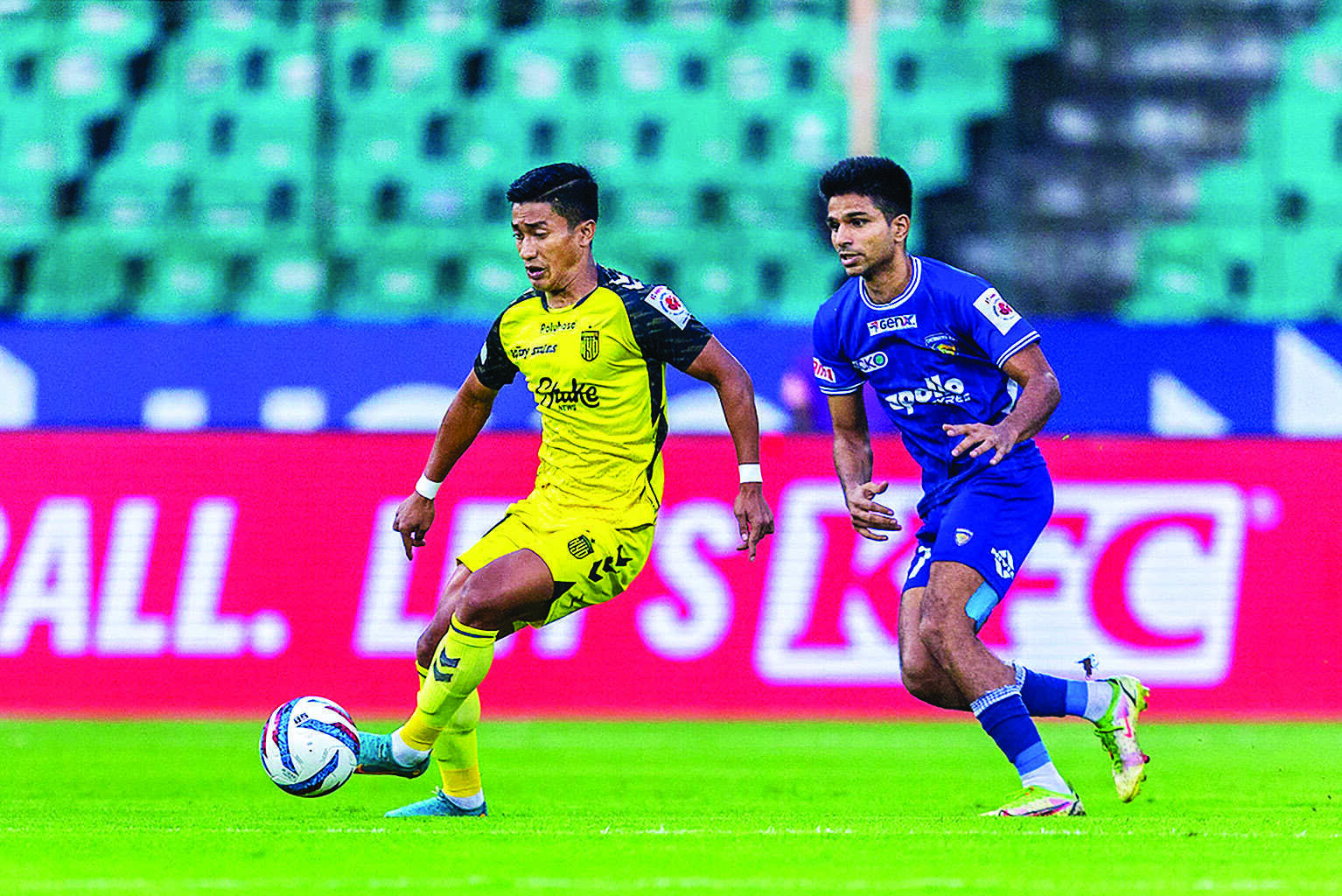 Indian Super League: Hyderabad beat Chennaiyin 3-1 Indian Super League: Hyderabad beat Chennaiyin 3-1