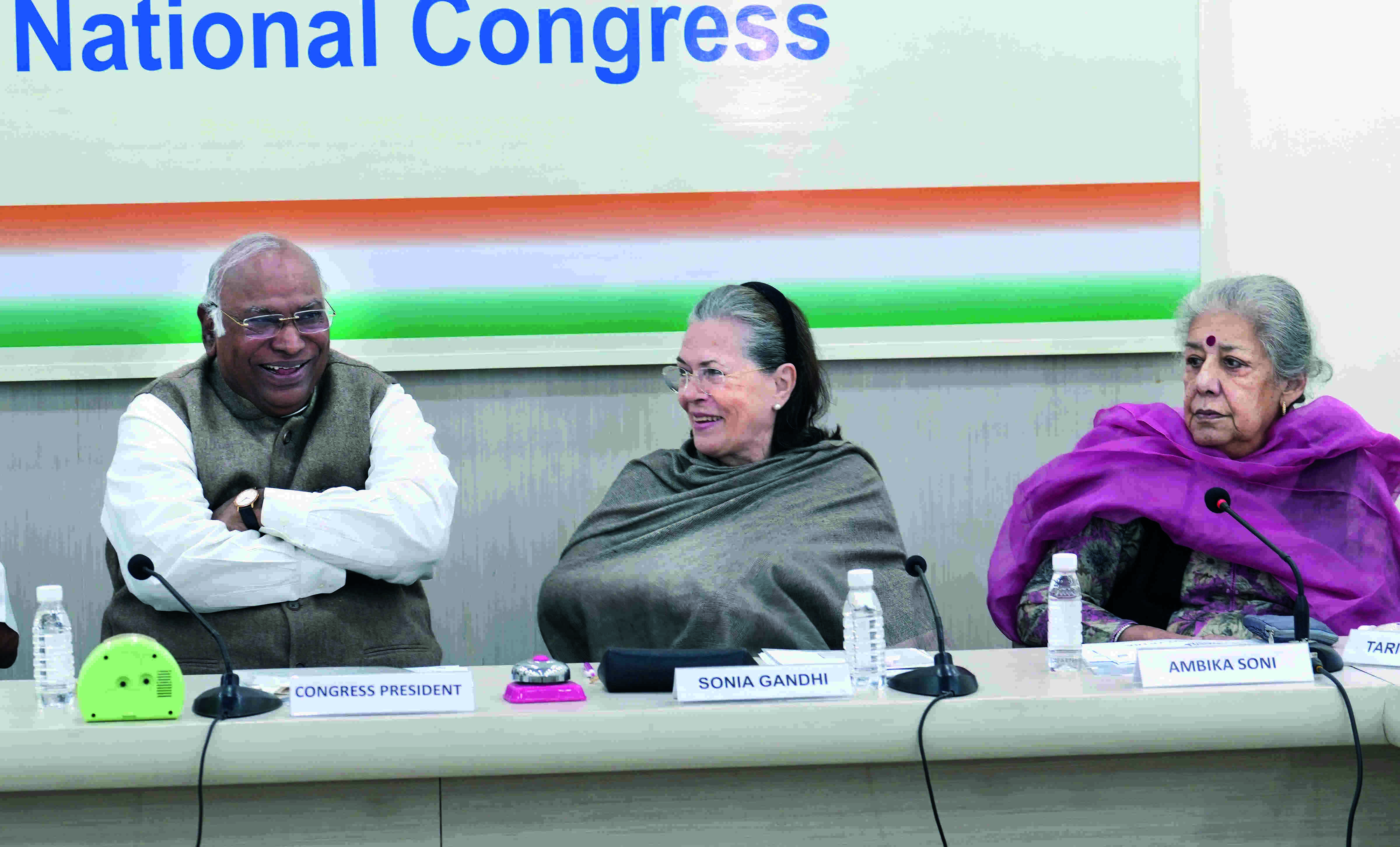 Perform or make way for others: Kharge at Congress key meet Perform or make way for others: Kharge at Congress key meet