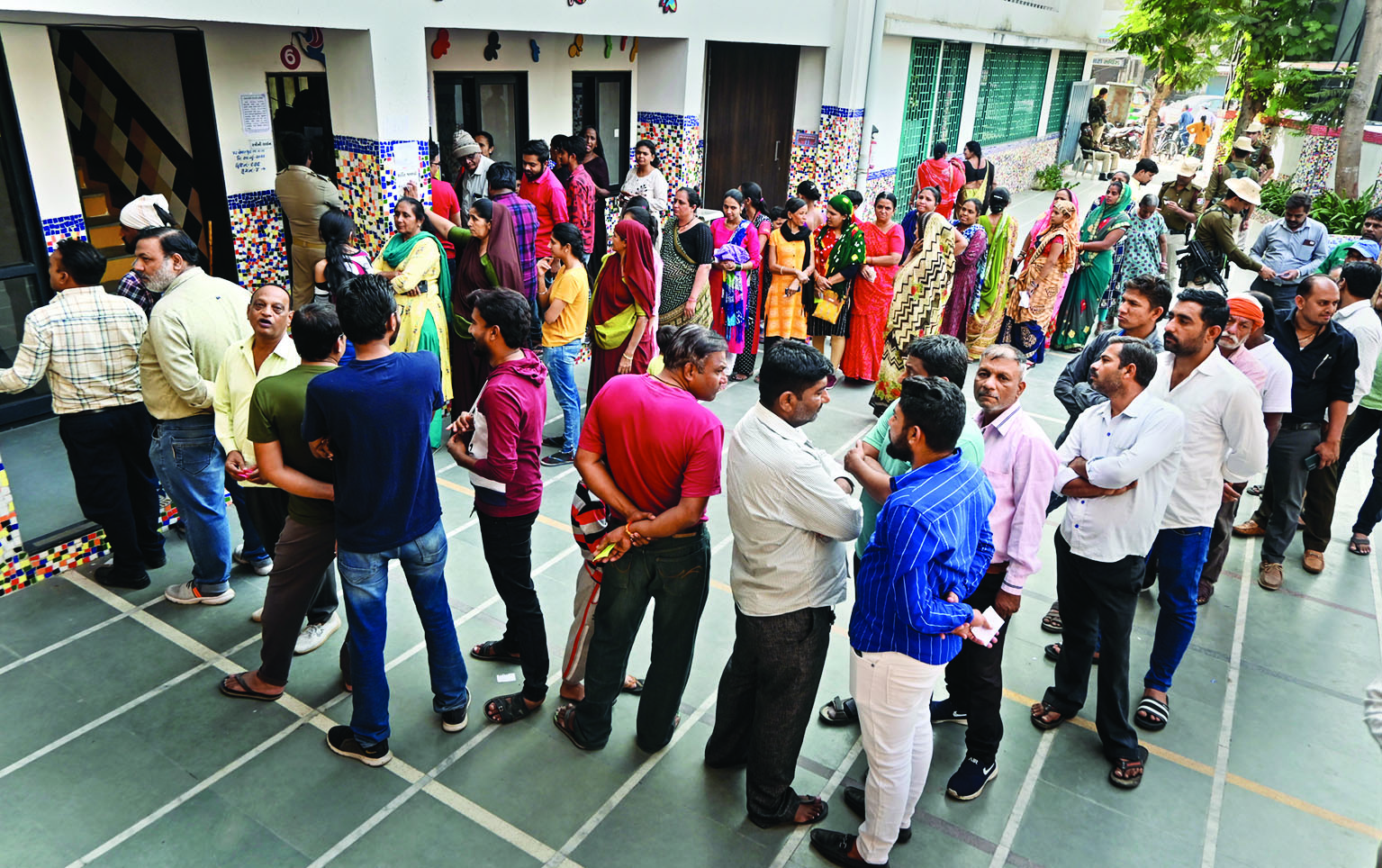 Assembly elections: Gujarat BJP upbeat   after exit polls predict clean sweep