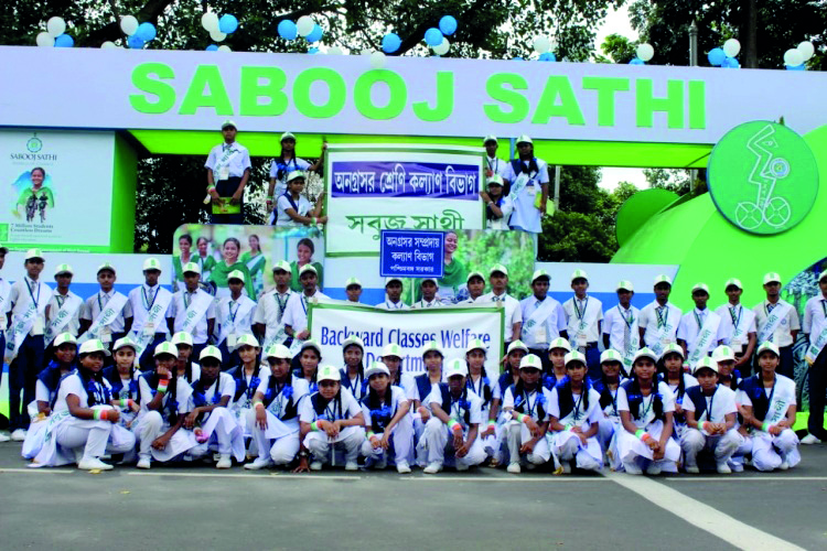 Sabooj Sathi: State to start distribution of 12L bicycles Sabooj Sathi: State to start distribution of 12L bicycles