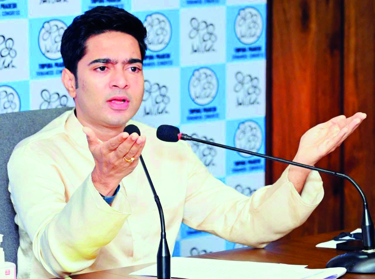 Gokhales detention is reaction by panic-stricken BJP : Abhishek Gokhales detention is reaction by panic-stricken BJP : Abhishek