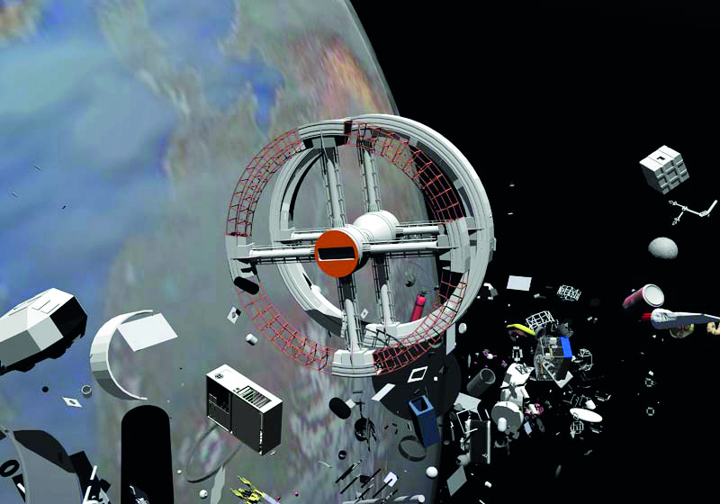 ISRO working to manage space debris, LS told