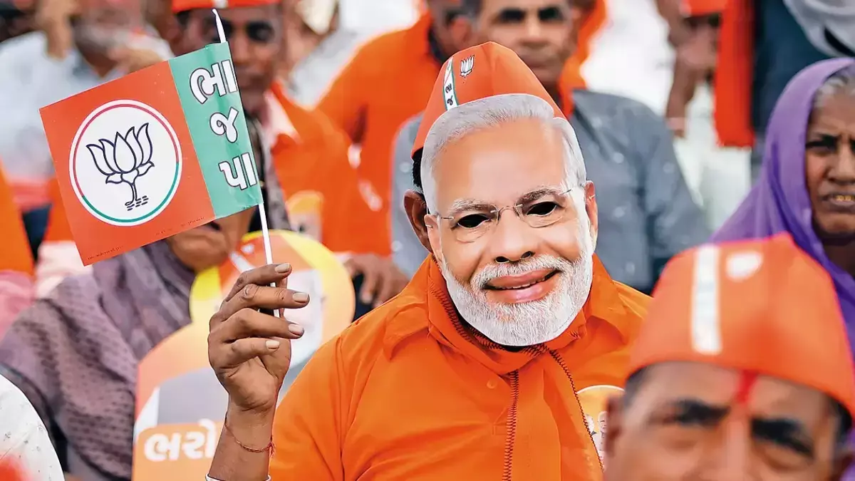 Election results 2022 : BJP Wins In Gujarat, Congress To Retain Power In  Himachal Pradesh