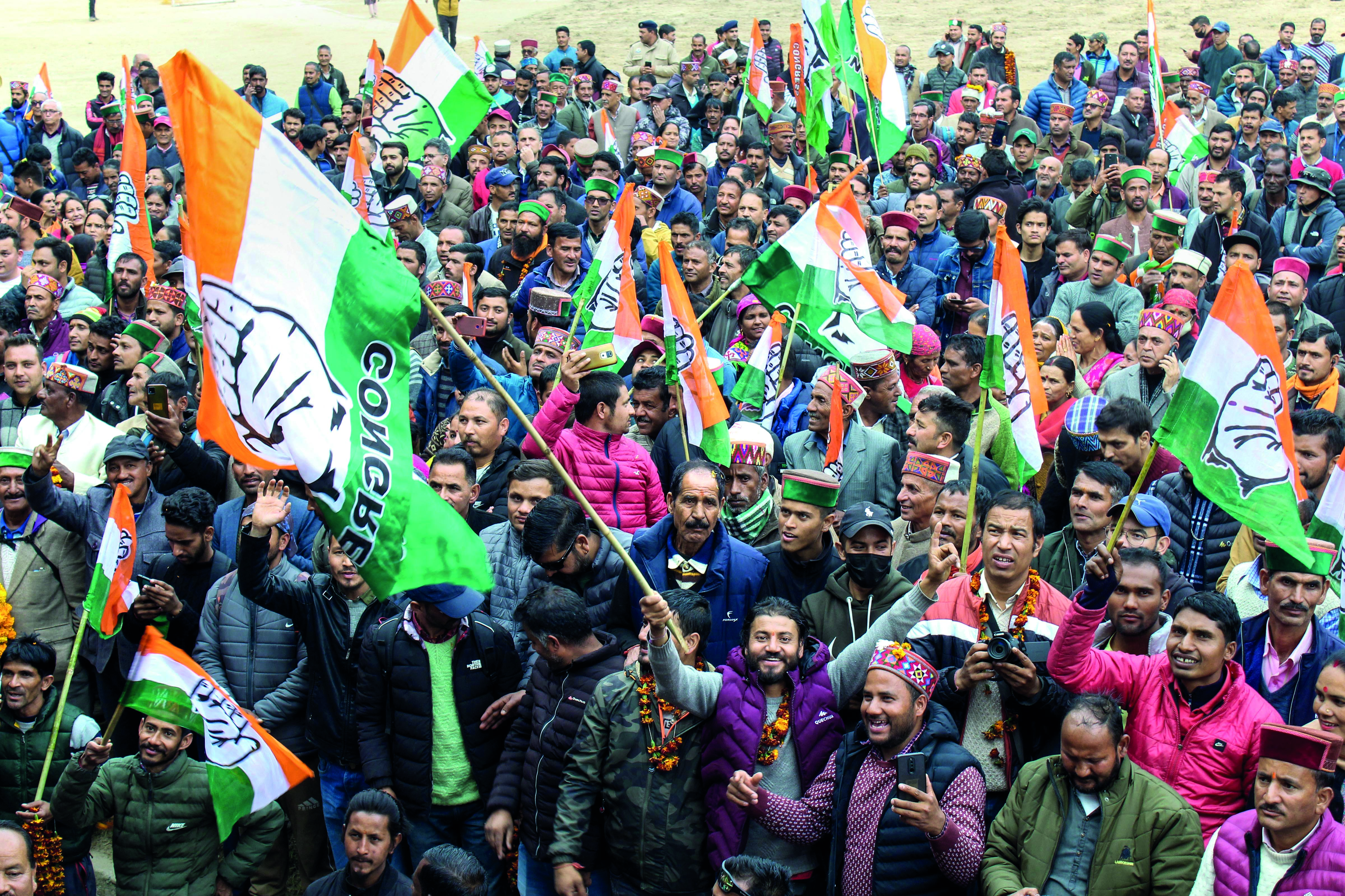 HP polls: Anti-incumbency, OPS promise worked in favour of Cong HP polls: Anti-incumbency, OPS promise worked in favour of Cong
