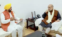 Punjab CM Meets Amit Shah, Calls For Harsher Punishment To Perpetrators Of Sacrilege Crimes Punjab CM Meets Amit Shah, Calls For Harsher Punishment To Perpetrators Of Sacrilege Crimes