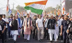 Bharat Jodo Yatra resumes from Rajasthans Baldevpura Bharat Jodo Yatra resumes from Rajasthans Baldevpura