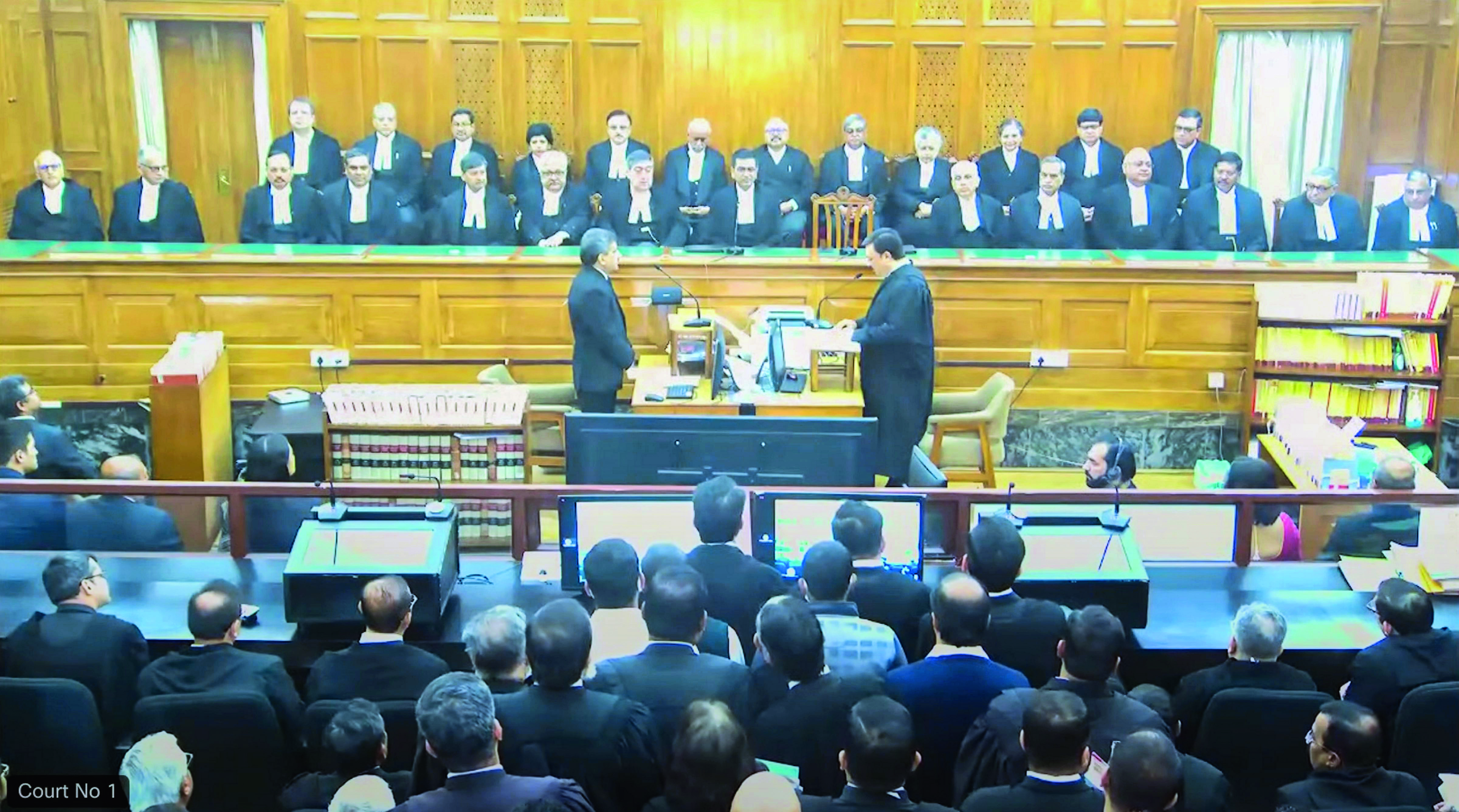 CJI Chandrachud administers oath to SC judge Dipankar Datta