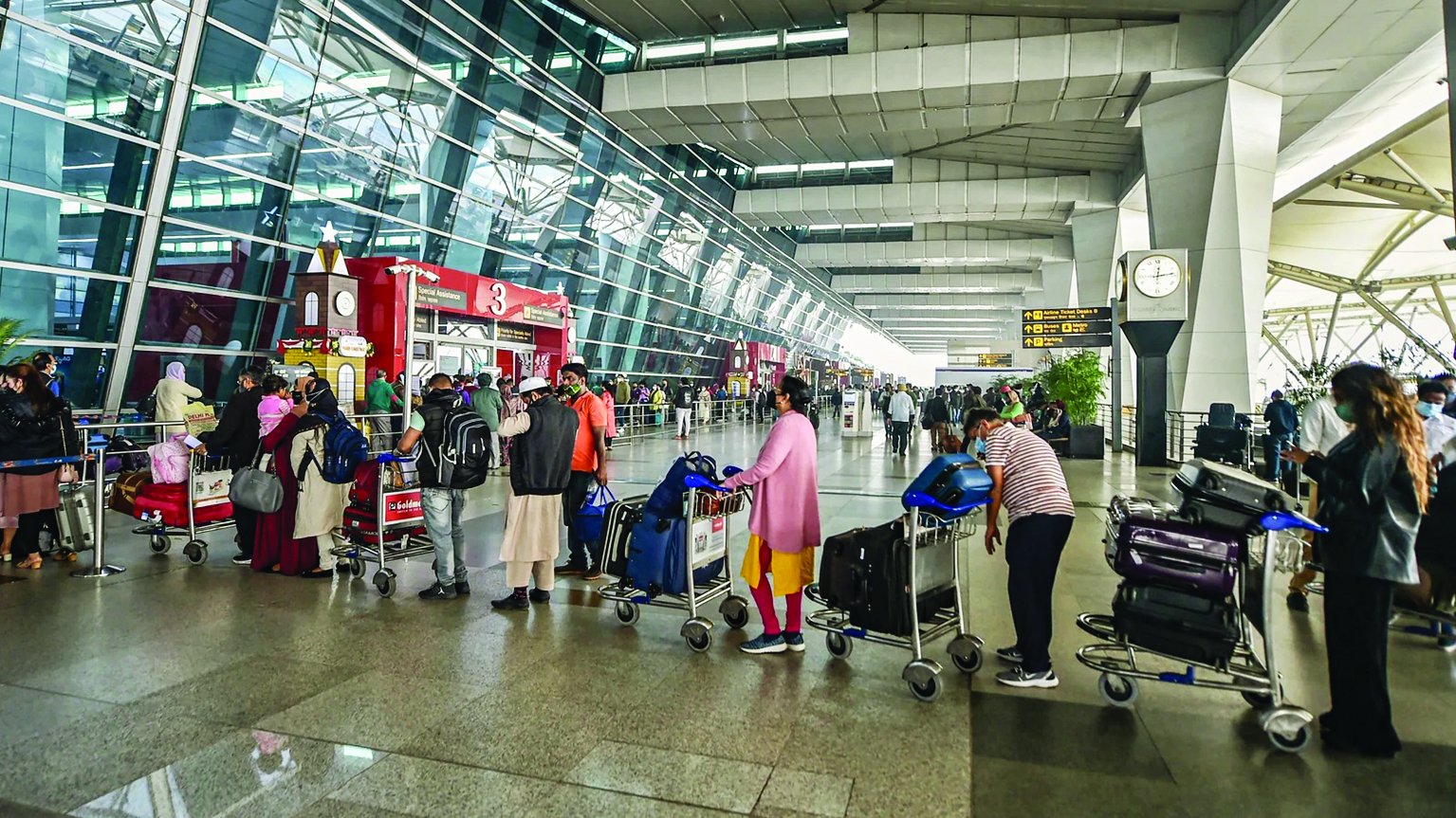 All agencies swung into action   to ease congestion at airports