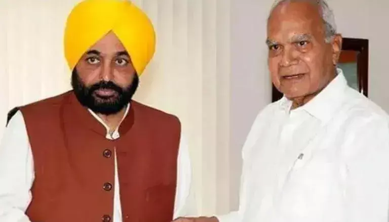 Chandigarh SSP Transfer: Our Relations With Punjab Governor Are Good, Says CM Bhagwant Mann