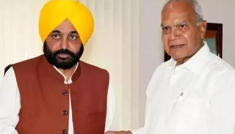 Chandigarh SSP Transfer: Our Relations With Punjab Governor Are Good, Says CM Bhagwant Mann