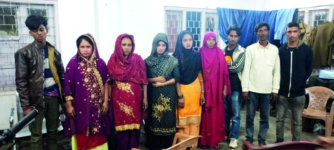 Nine Rohingyas held in Tripura for illegally entering India: NFR