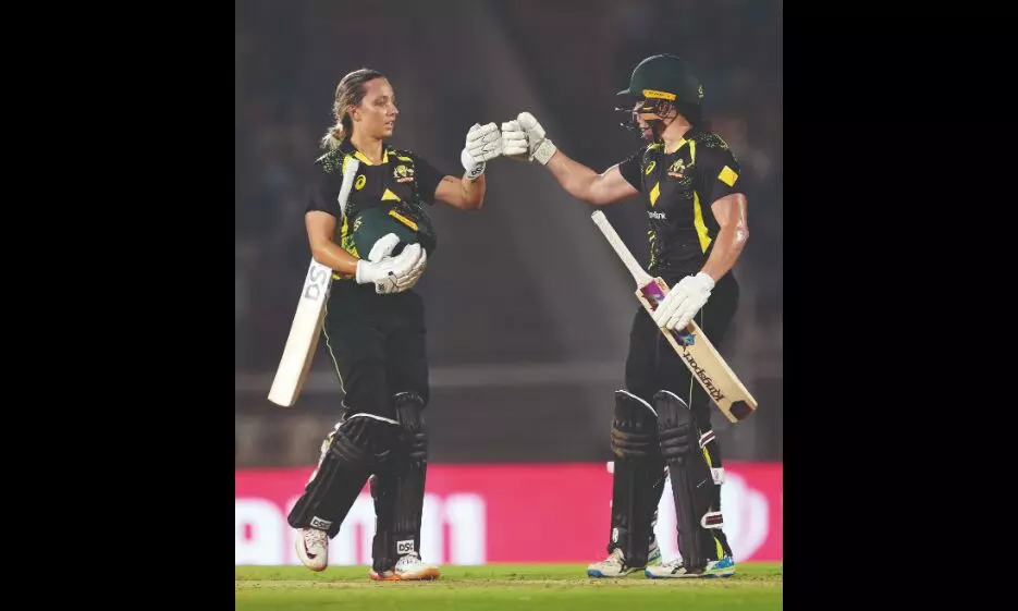 Australia beat India by 54 runs in 5th womens T20I