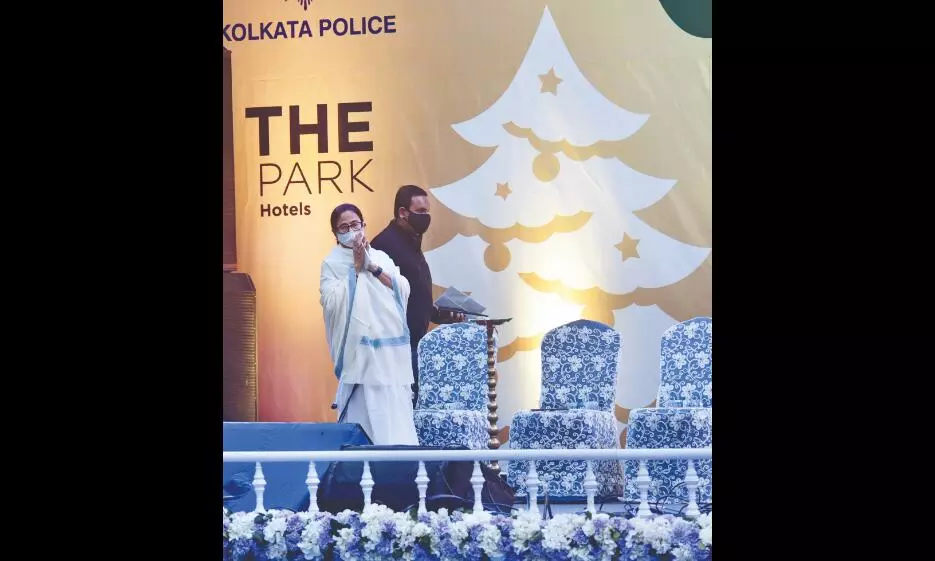 Mamata to inaugurate Christmas festival at Allen Park today Mamata to inaugurate Christmas festival at Allen Park today
