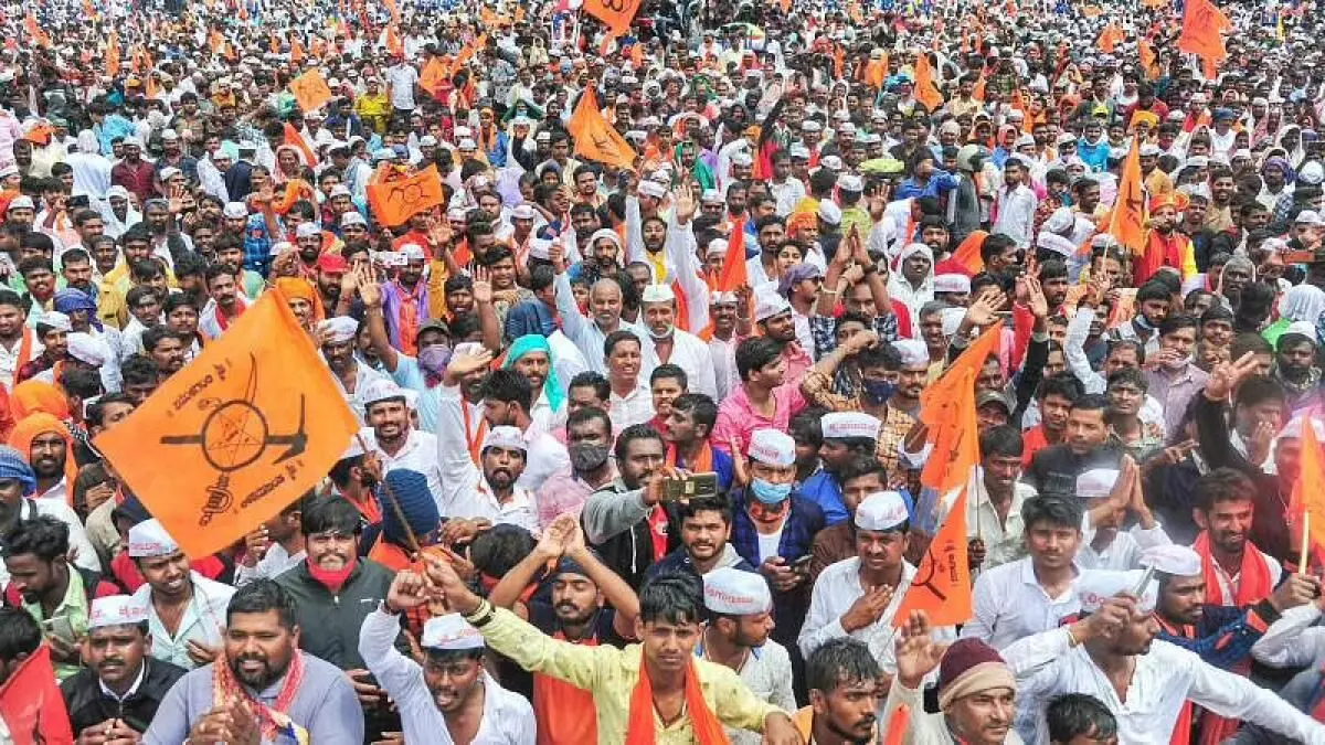 BJP MLA Leads Massive Lingayat, Massive Protest In Karnataka