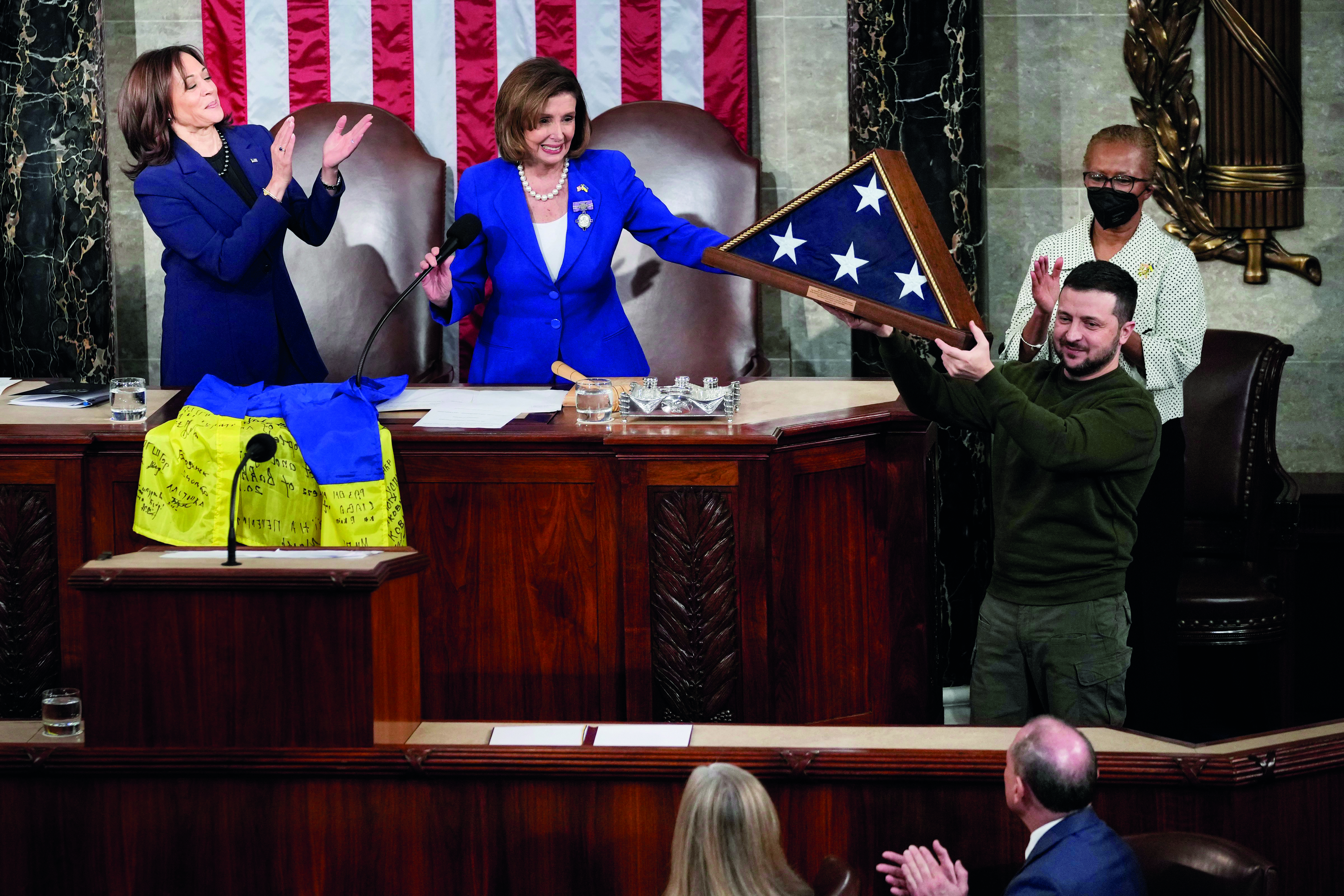 Proposed peace formula to Biden, Zelenskyy tells US Cong