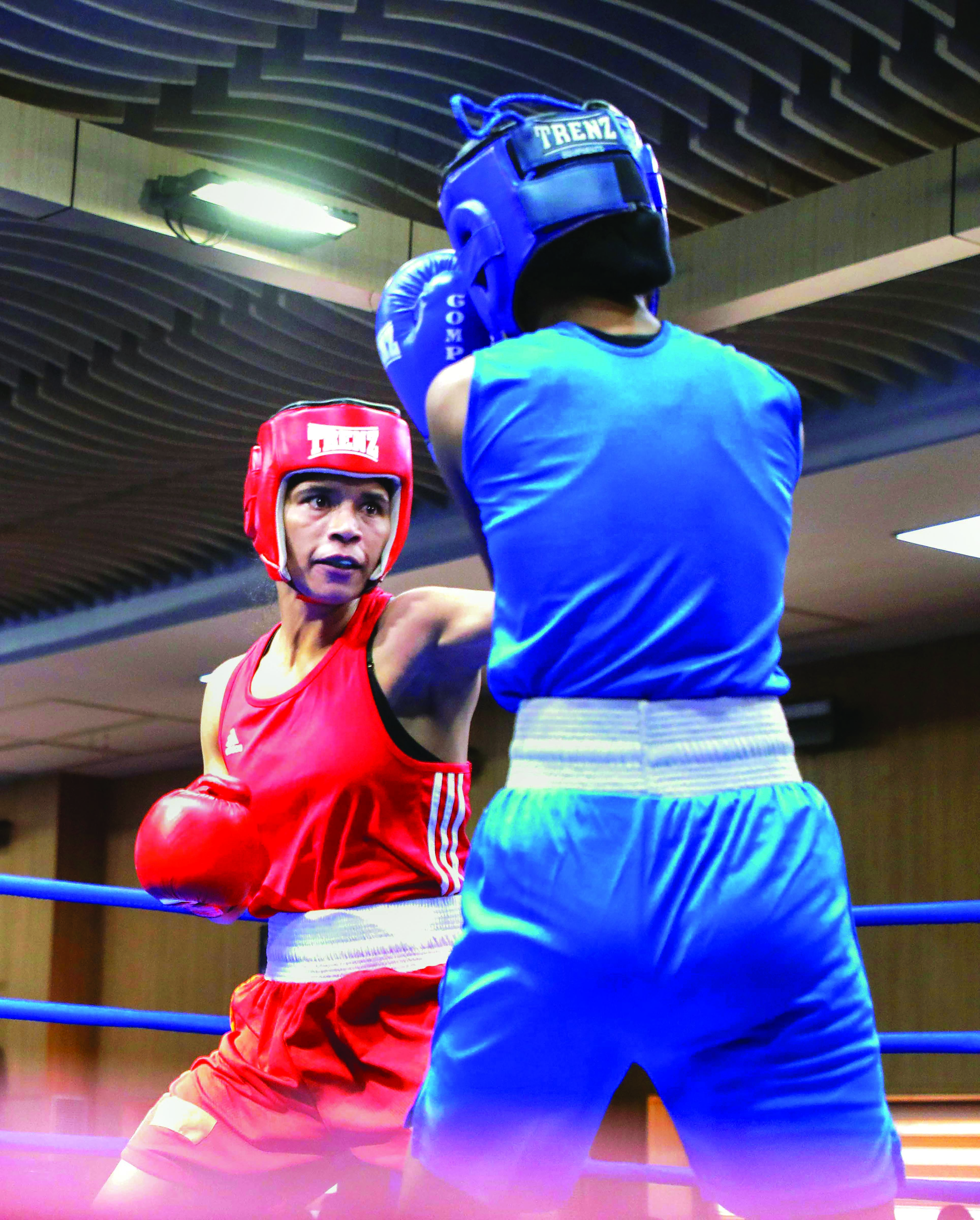 Womens National Championships: Lovlina, Nikhat enter finals; 8 Rlys boxers too win