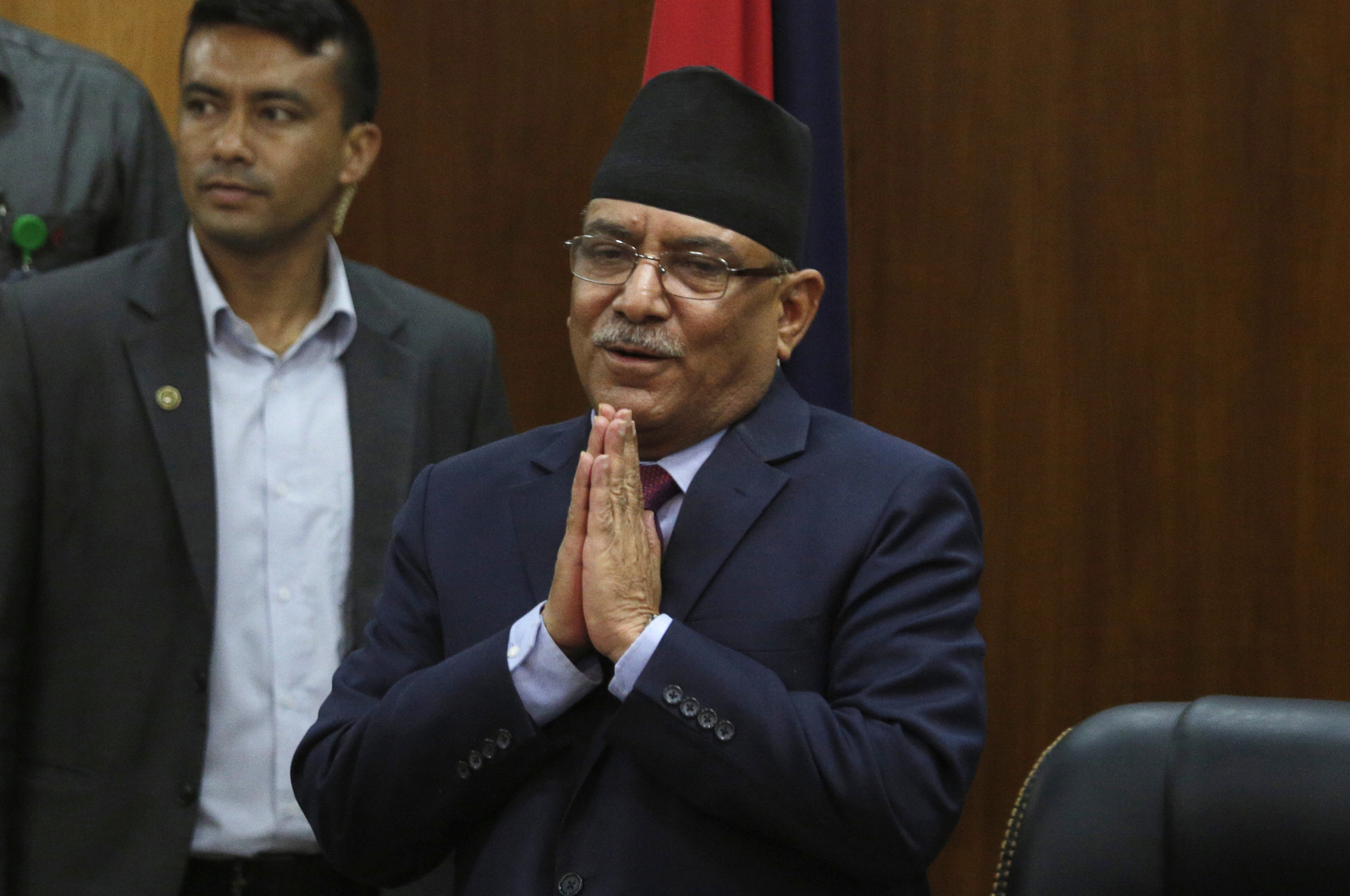 CPN-Maoist Centre Chairman Prachanda Becomes Nepals New PM CPN-Maoist Centre Chairman Prachanda Becomes Nepals New PM