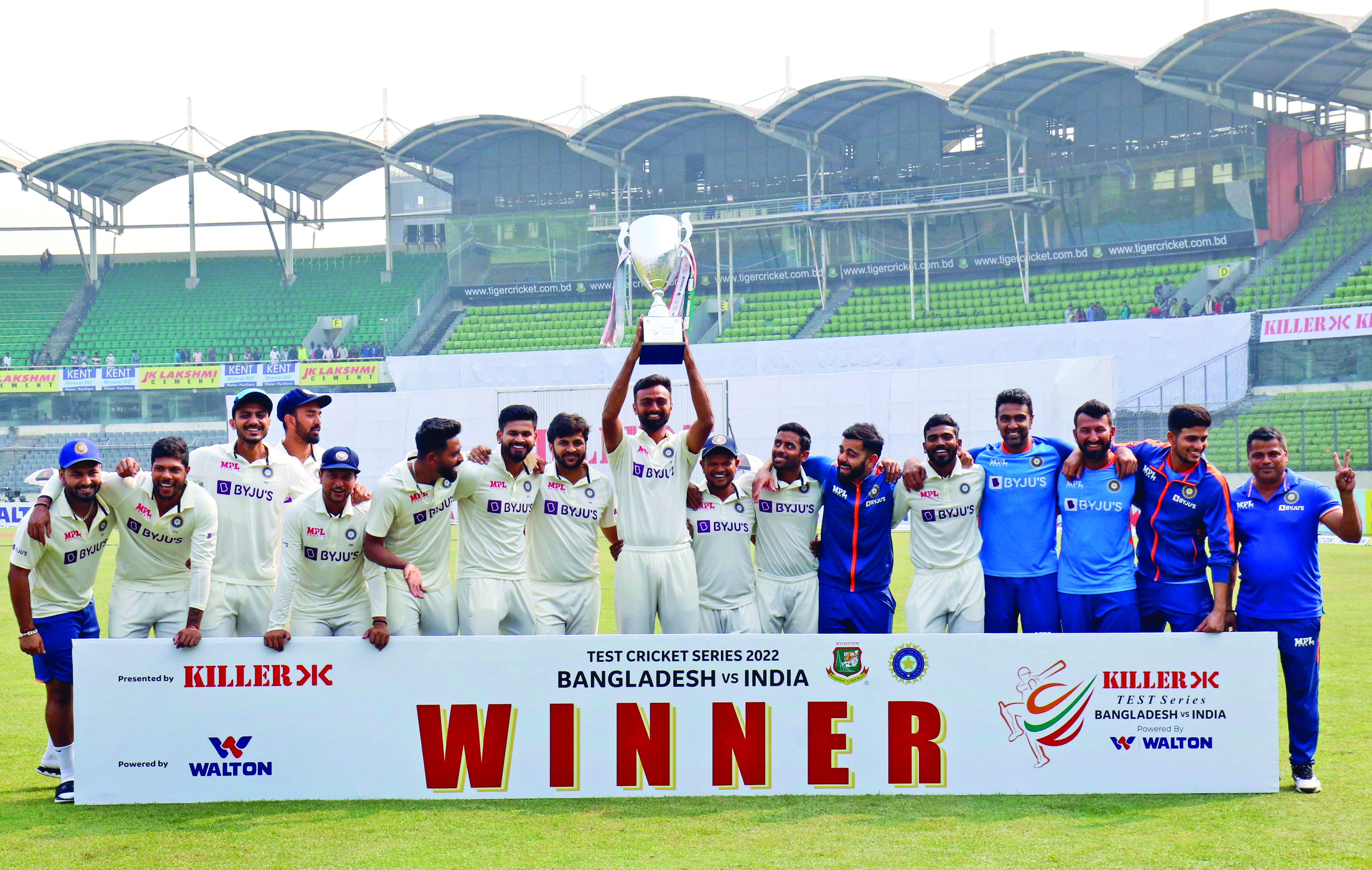 India beat Bdesh by 3 wickets