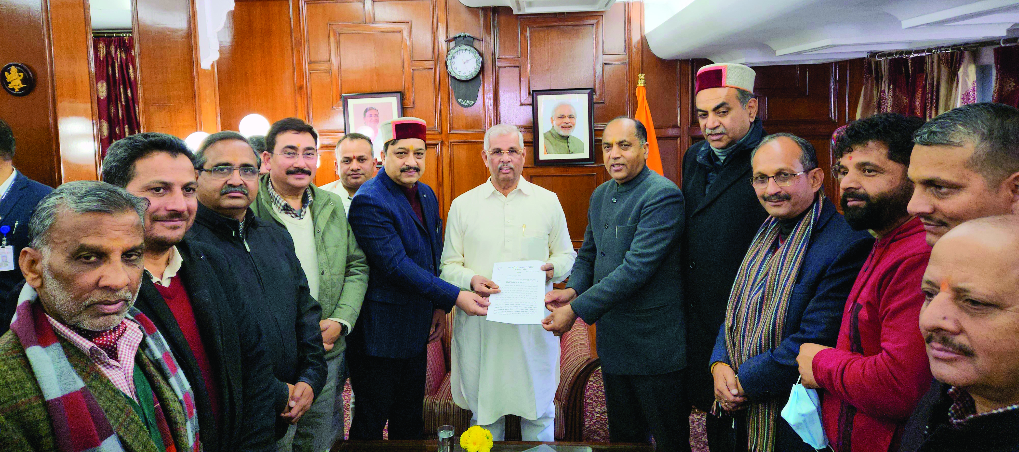Former CM Jai Ram Thakur elected as Himachal BJPs legislature party leader Former CM Jai Ram Thakur elected as Himachal BJPs legislature party leader