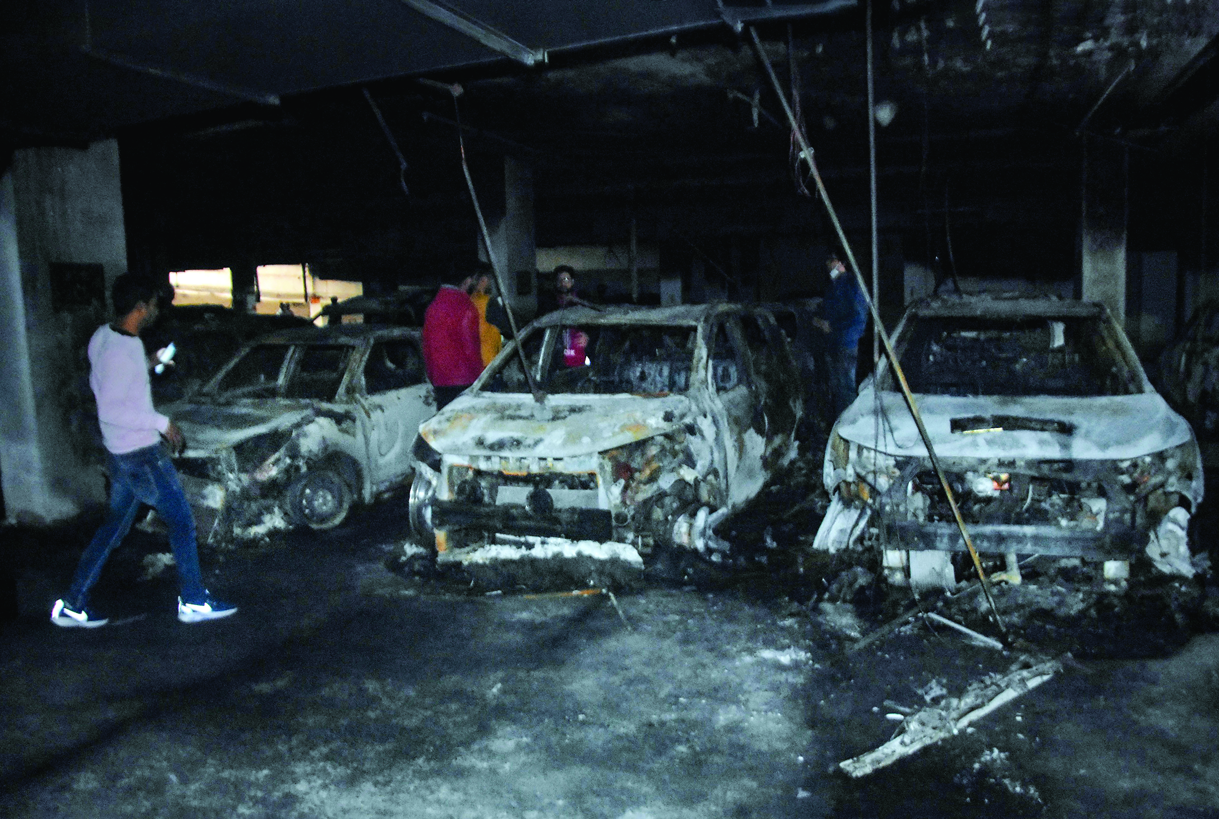 20 cars gutted in arson incident at multi-storey parking lot: Police