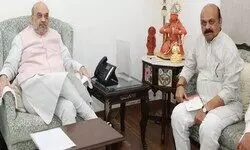 Karnataka CM Bommai Meets JP Nadda, Amit Shah; Discusses Issues Related To Reservation, Cabinet Expansion Karnataka CM Bommai Meets JP Nadda, Amit Shah; Discusses Issues Related To Reservation, Cabinet Expansion