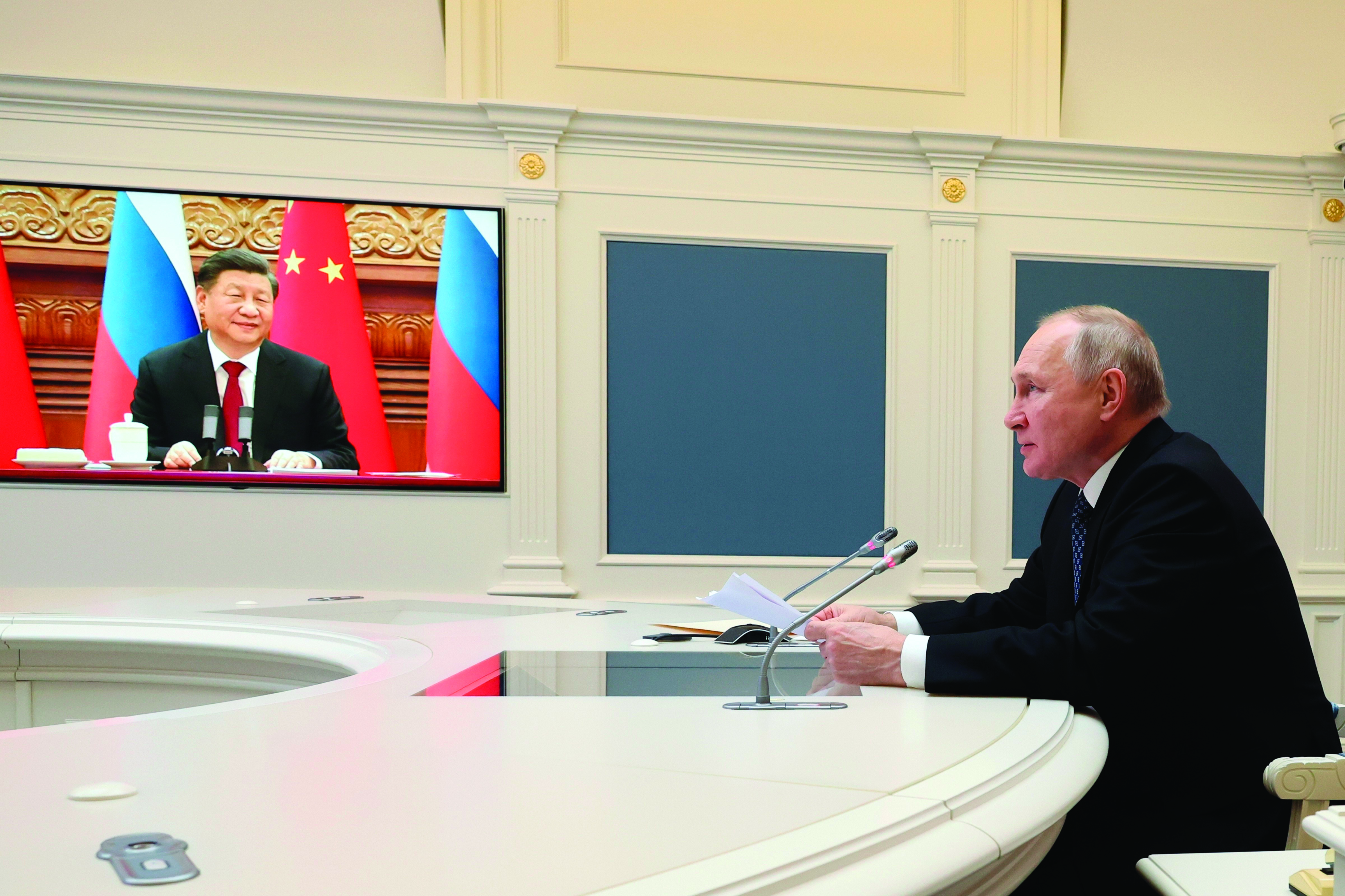 Putin, Xi hold talks as Russia fires another Ukraine barrage