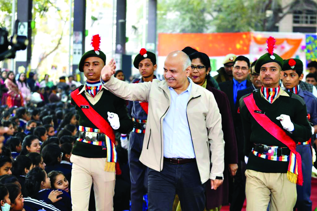 No dearth of talent in Delhi govt school students: Sisodia No dearth of talent in Delhi govt school students: Sisodia