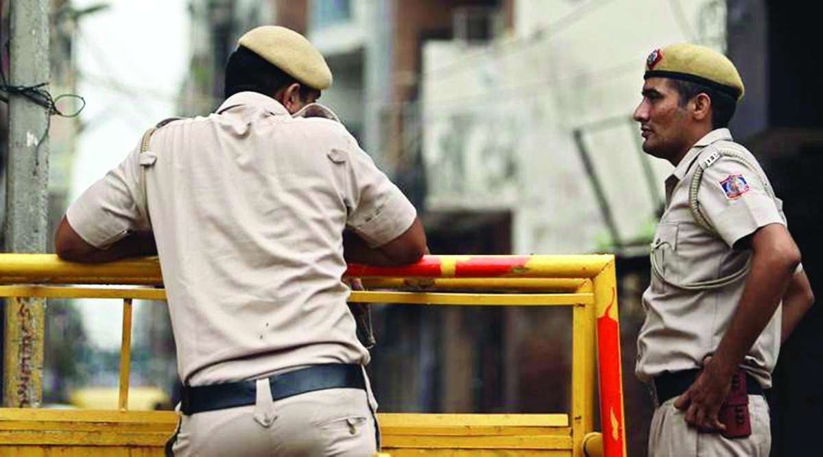 Labourer killed, another injured as road caves in North Delhi Labourer killed, another injured as road caves in North Delhi