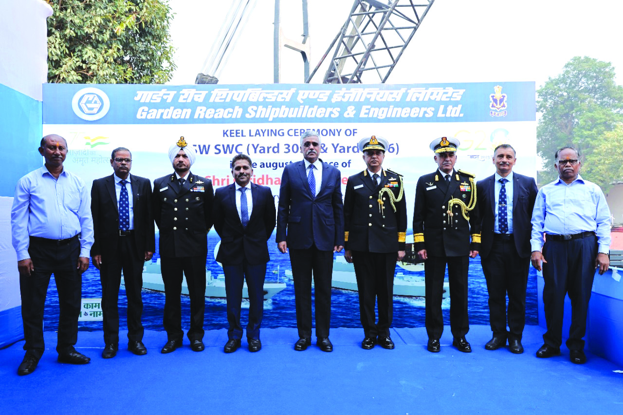 Garden Reach Shipbuilders hands over Fast Patrol Vessel to Indian Coast Guard Garden Reach Shipbuilders hands over Fast Patrol Vessel to Indian Coast Guard