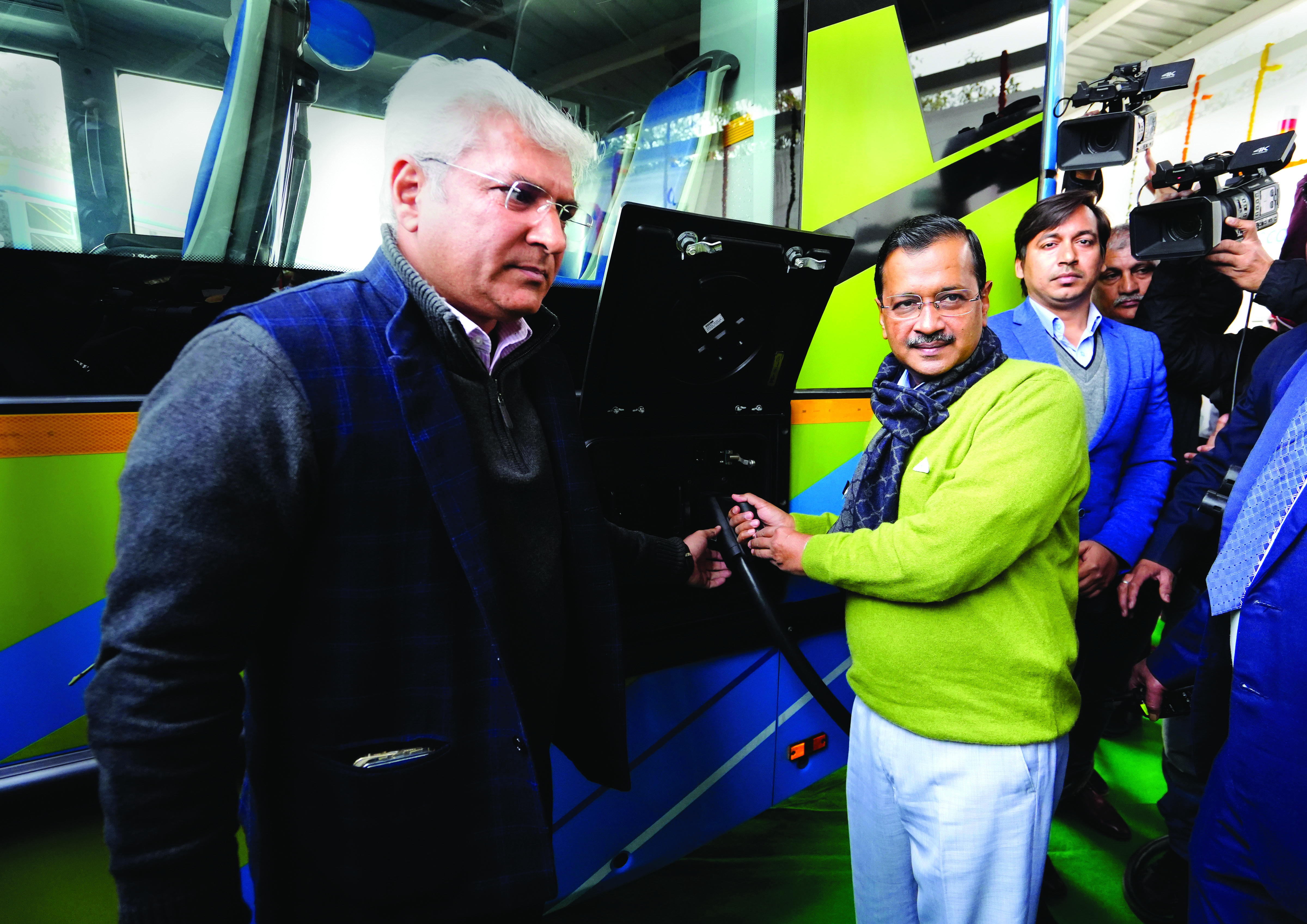 In 2025, 80% of total bus fleet in Delhi will be electric: CM