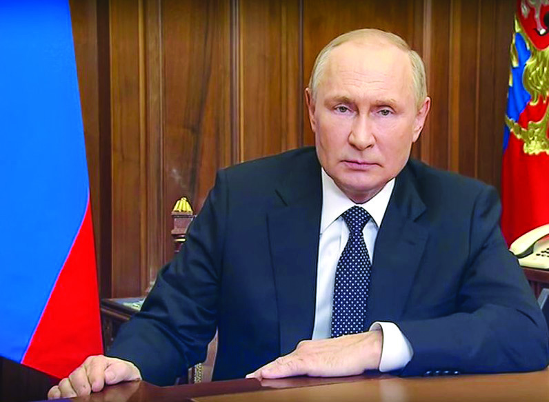 Russia says Ukrainian rocket strike kills 63 Russian troops