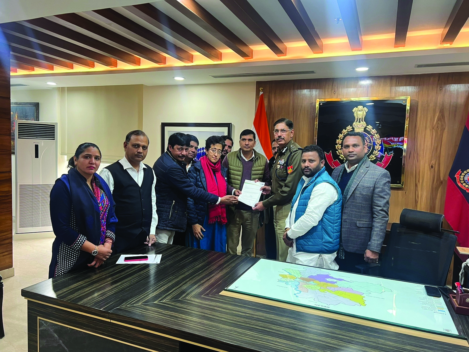 AAP MLAs meet Delhi Police chief, seek strict punishment for accused