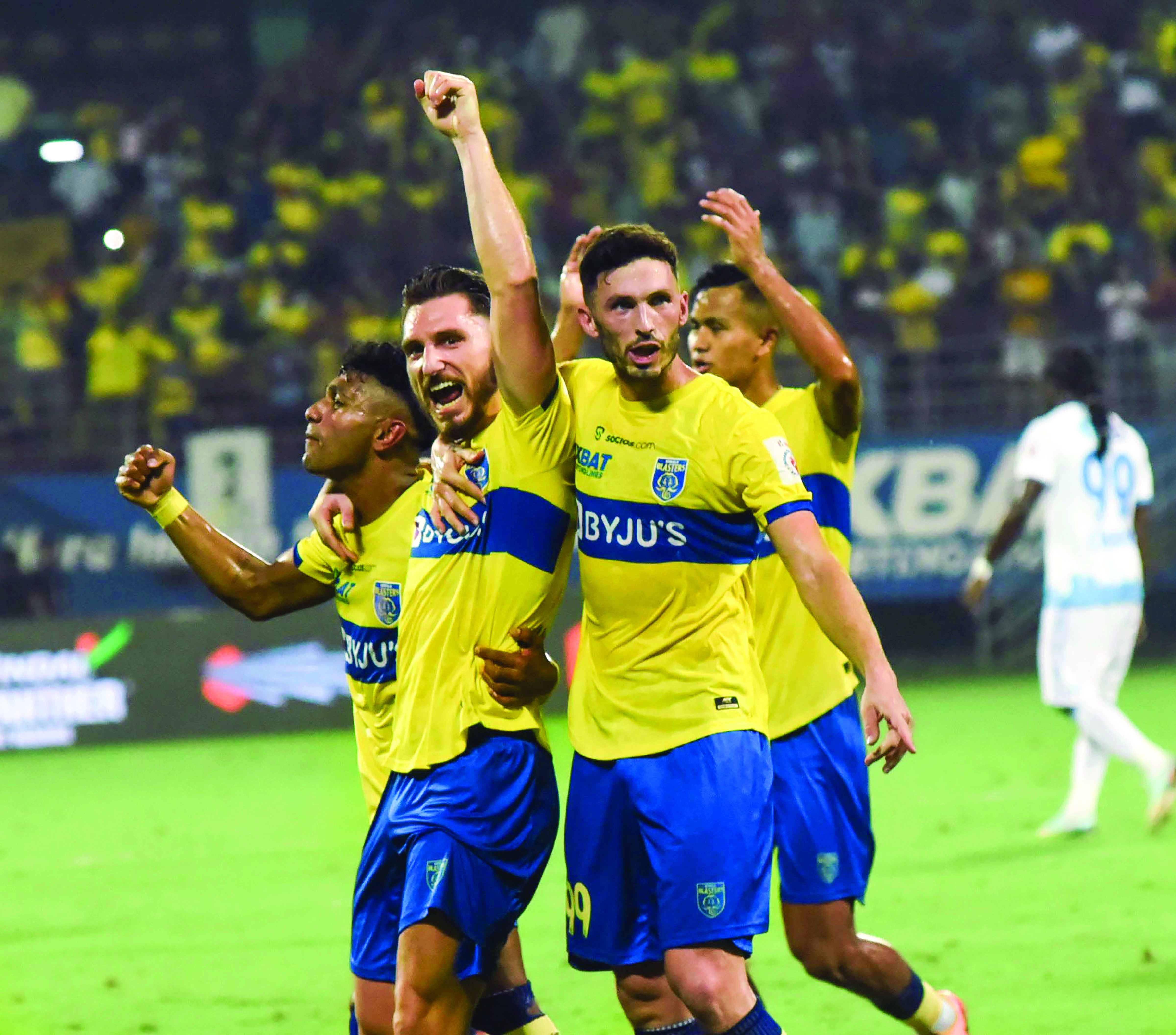 Kerala Blasters beat Jamshedpur FC 3-1