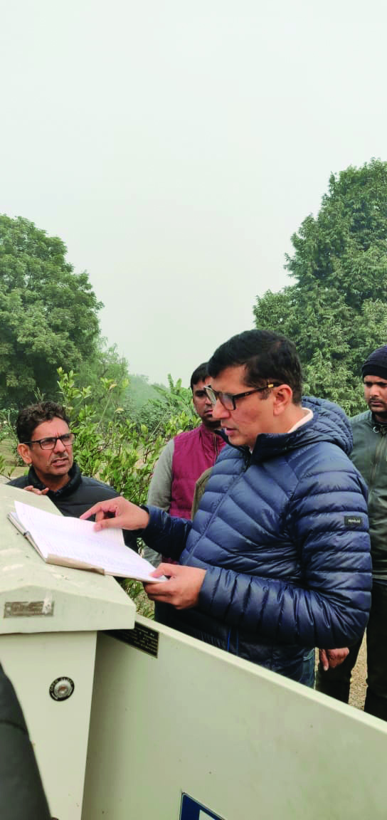DJB V-C inspects Sonia Vihar WTP