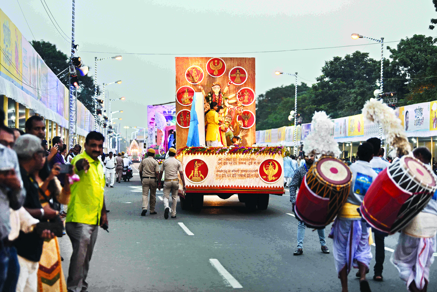 Durga tableau to feature in R-Day parade in New Delhi Durga tableau to feature in R-Day parade in New Delhi