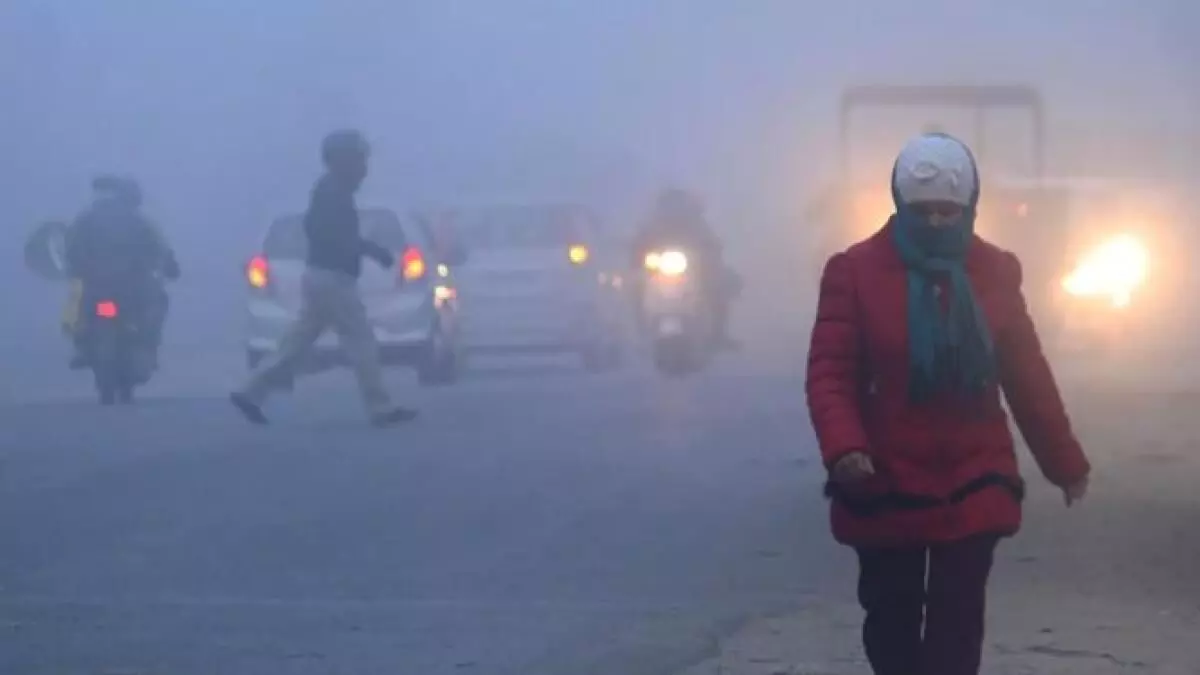 Fog envelops north India amid cold wave; 4 dead in Uttar Pradesh road accident