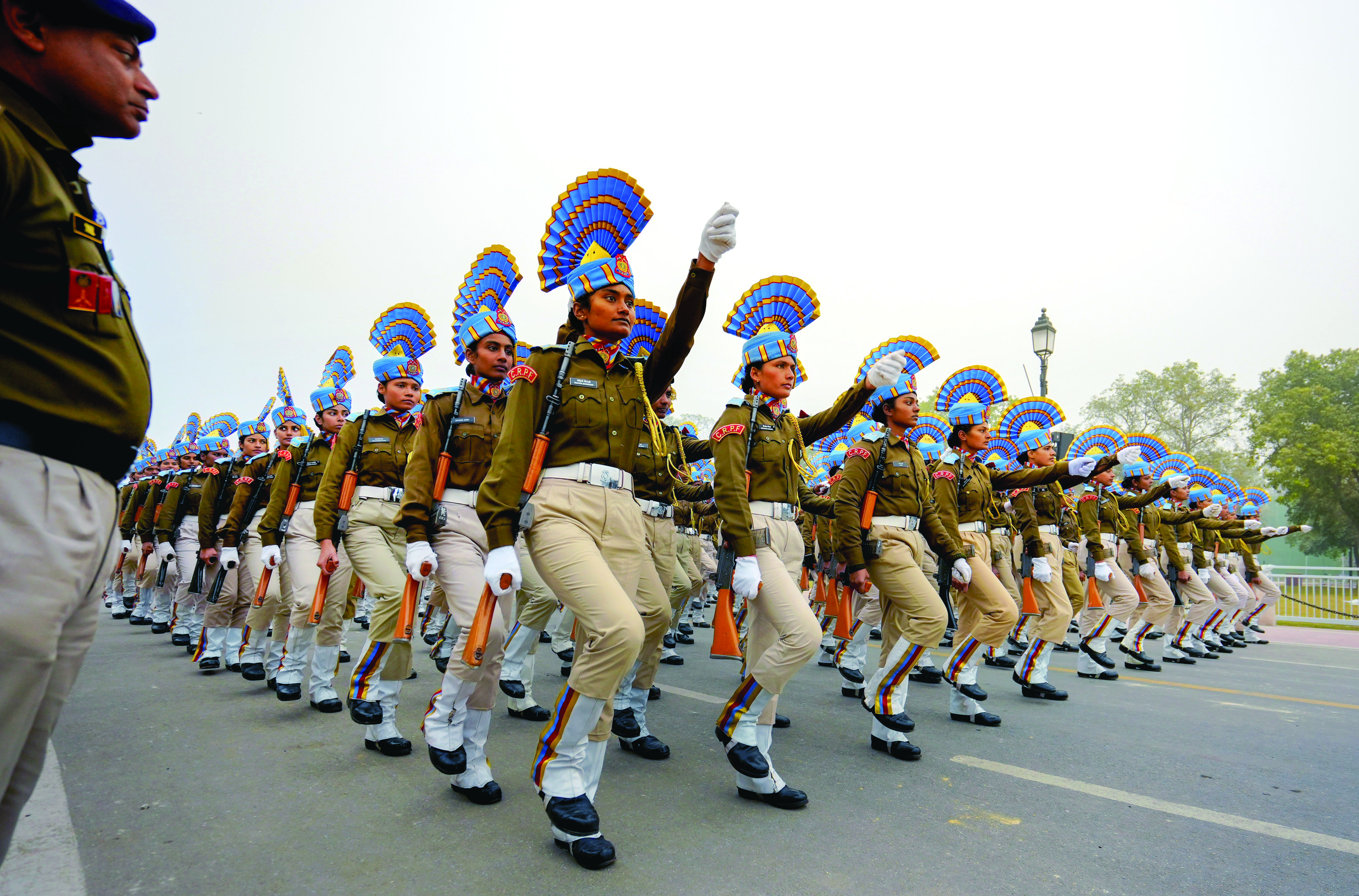 All-women CRPF marching, band contingent; CAPFs women tableau to showcase this R-Day