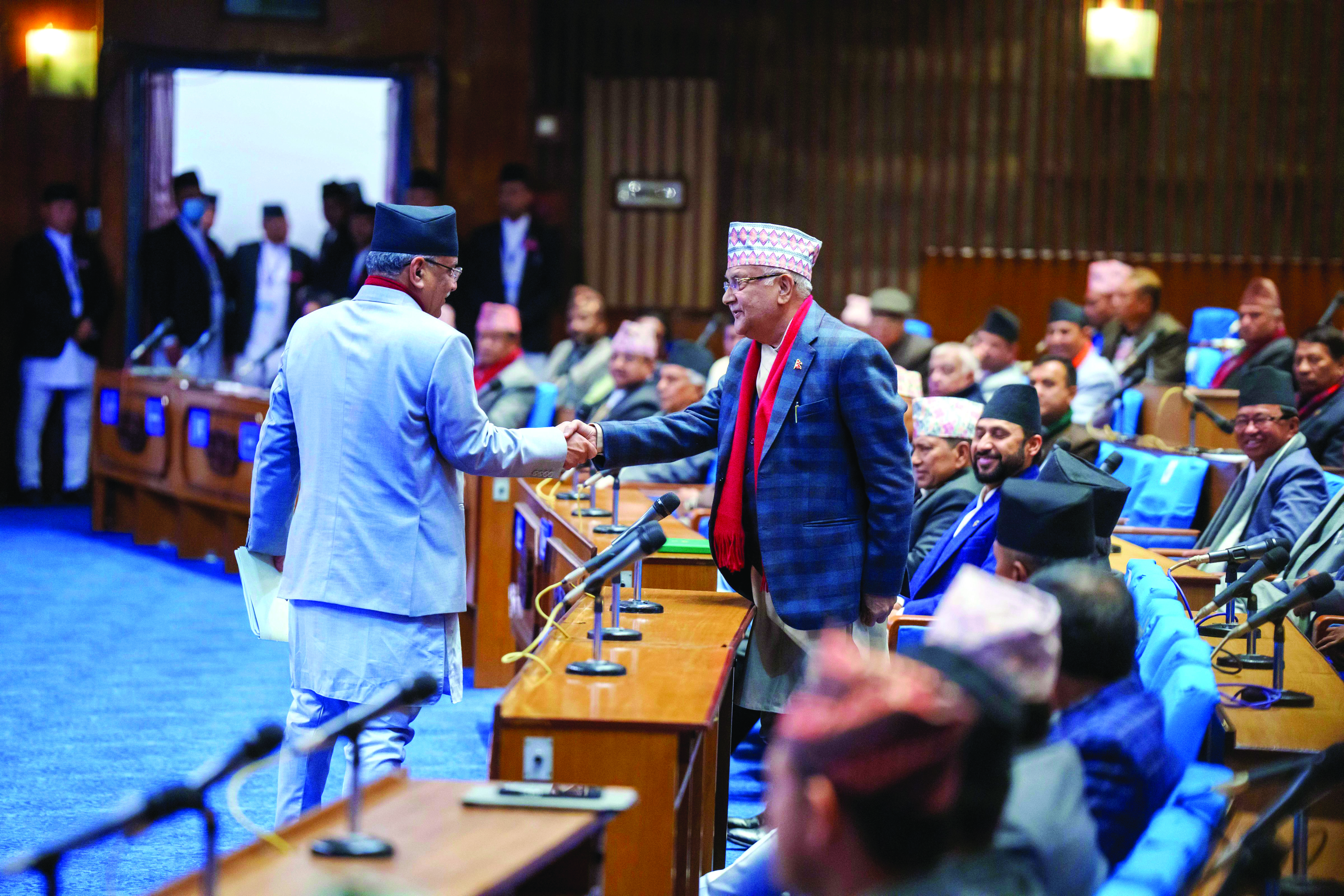 Nepal PM Prachanda wins vote of confidence in House